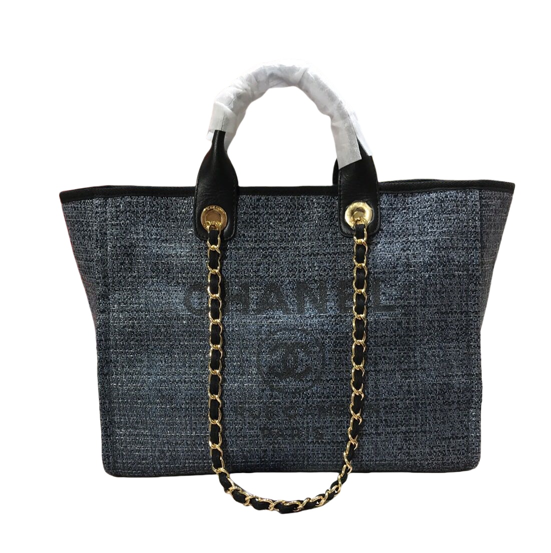 CHANEL Medium Tote Black2- A66941