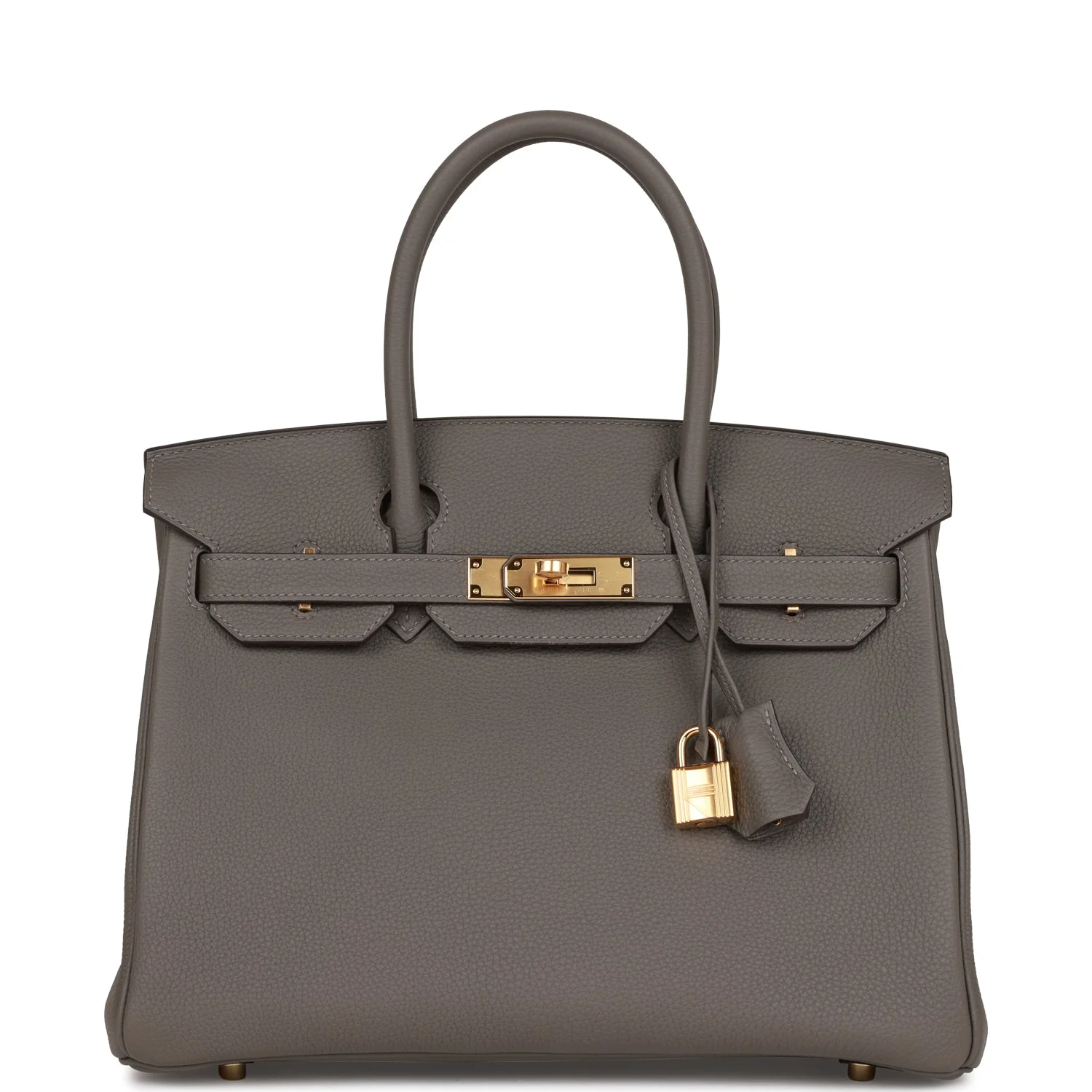 Birkin 30 Gris Meyer Togo Gold Hardware