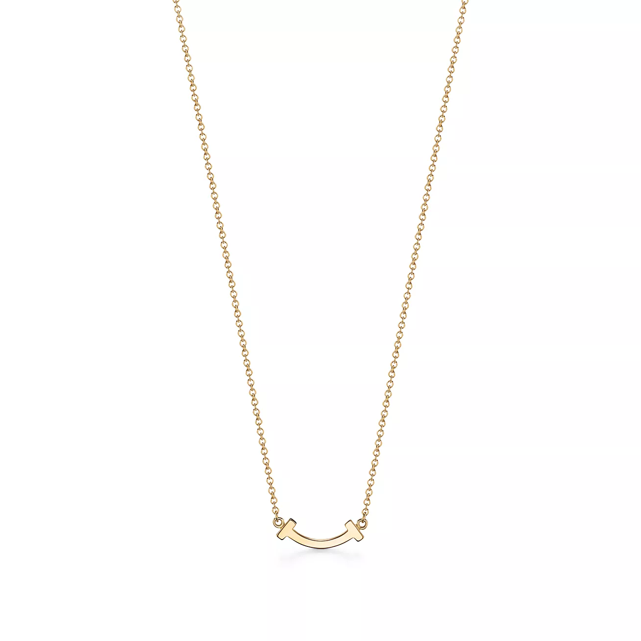 Smile Pendant in Yellow Gold, Mini