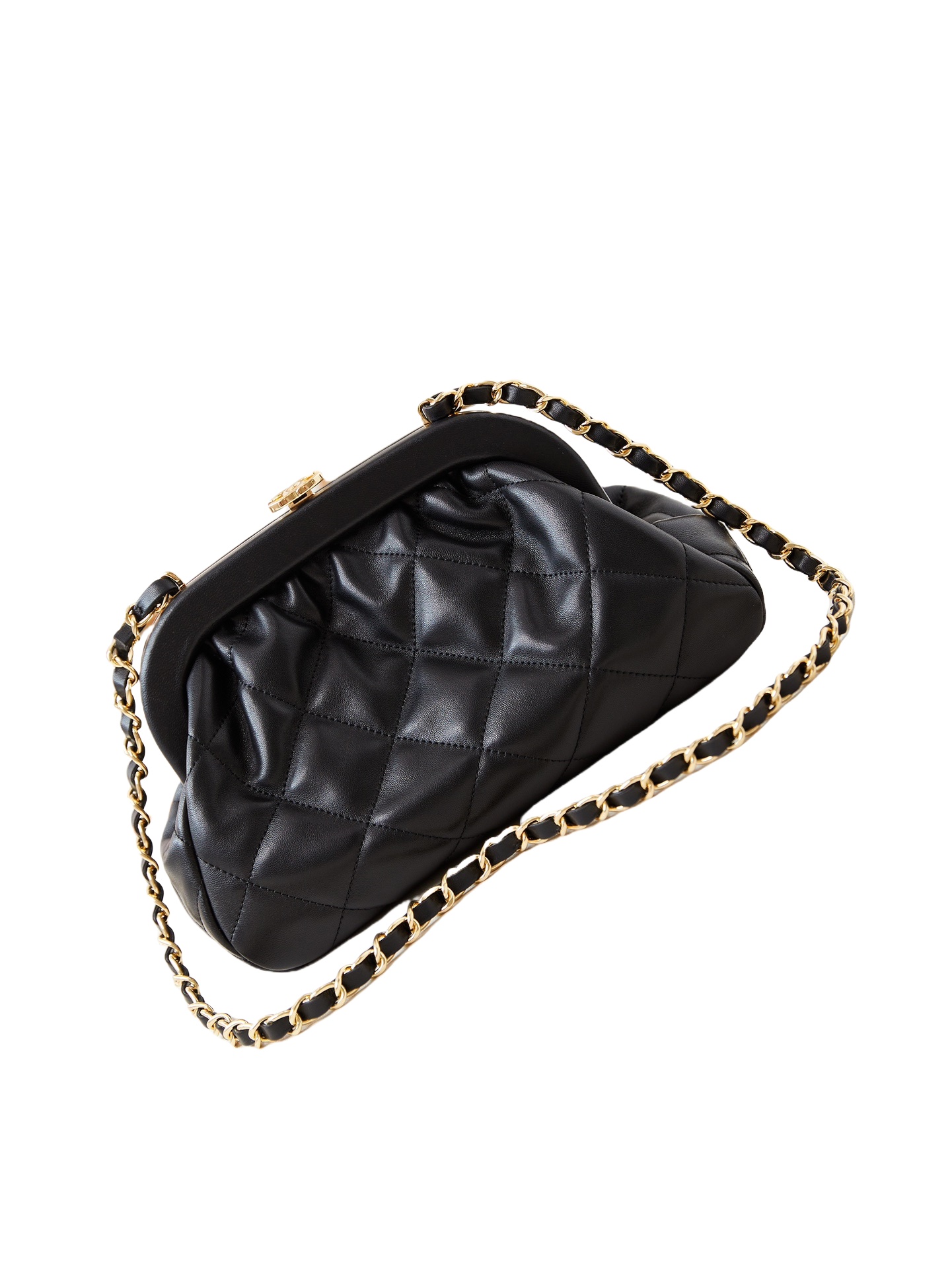 CHANEL Clutch Bag Black-AS4717