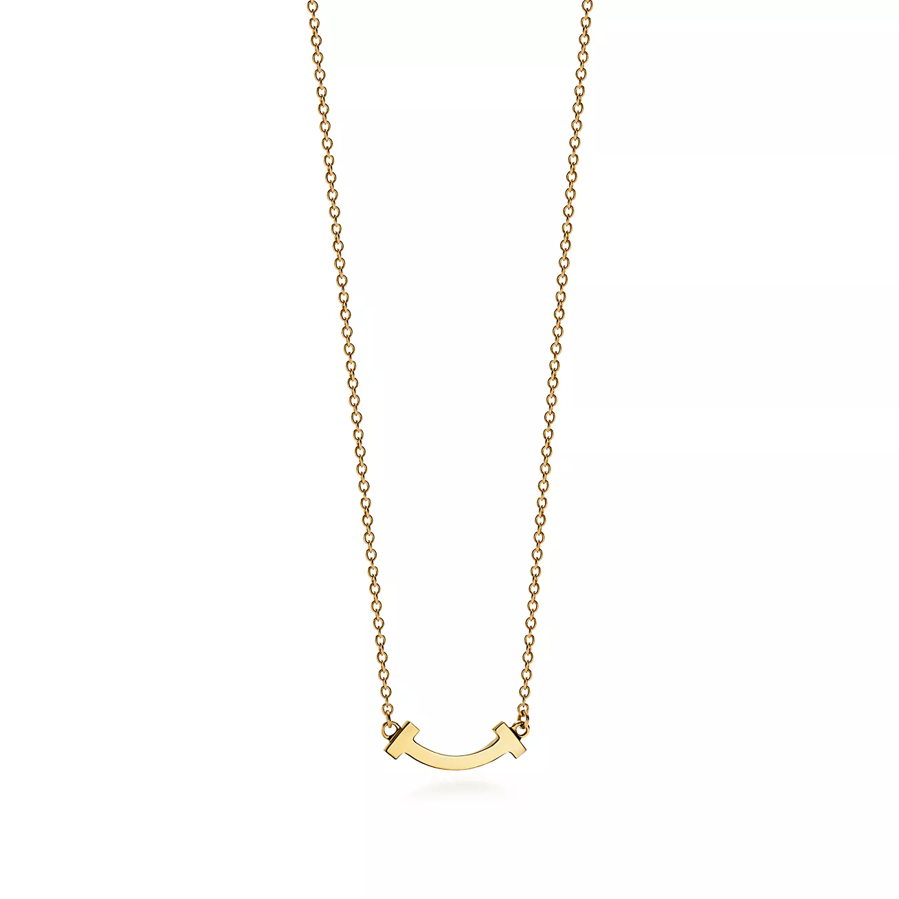 Smile Pendant in Yellow Gold, Mini