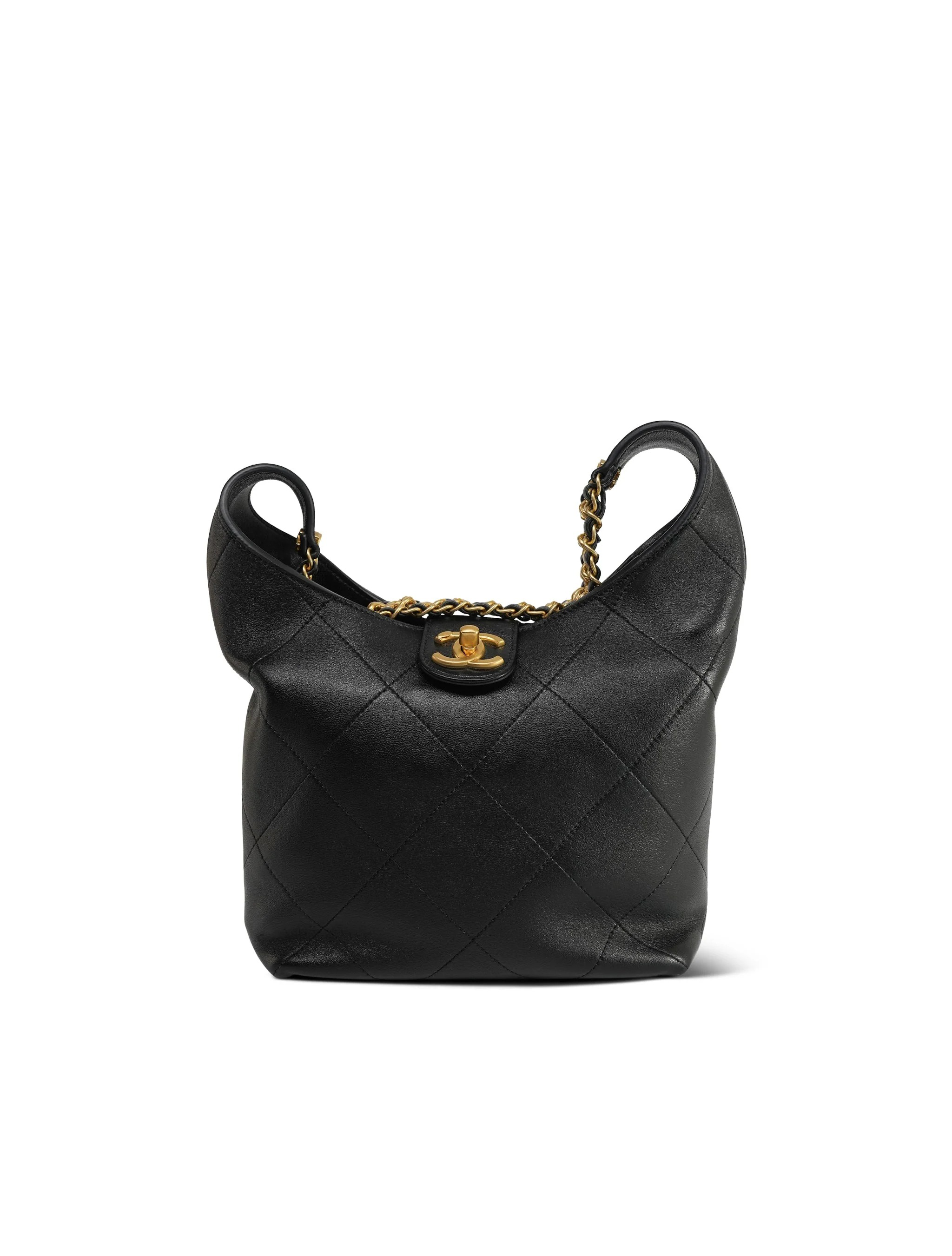 Chanel 2025 Quilted Chain Hobo