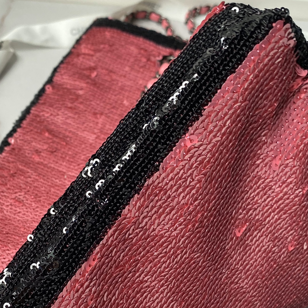 CHANEL Shopping Bag Pink- AS4856