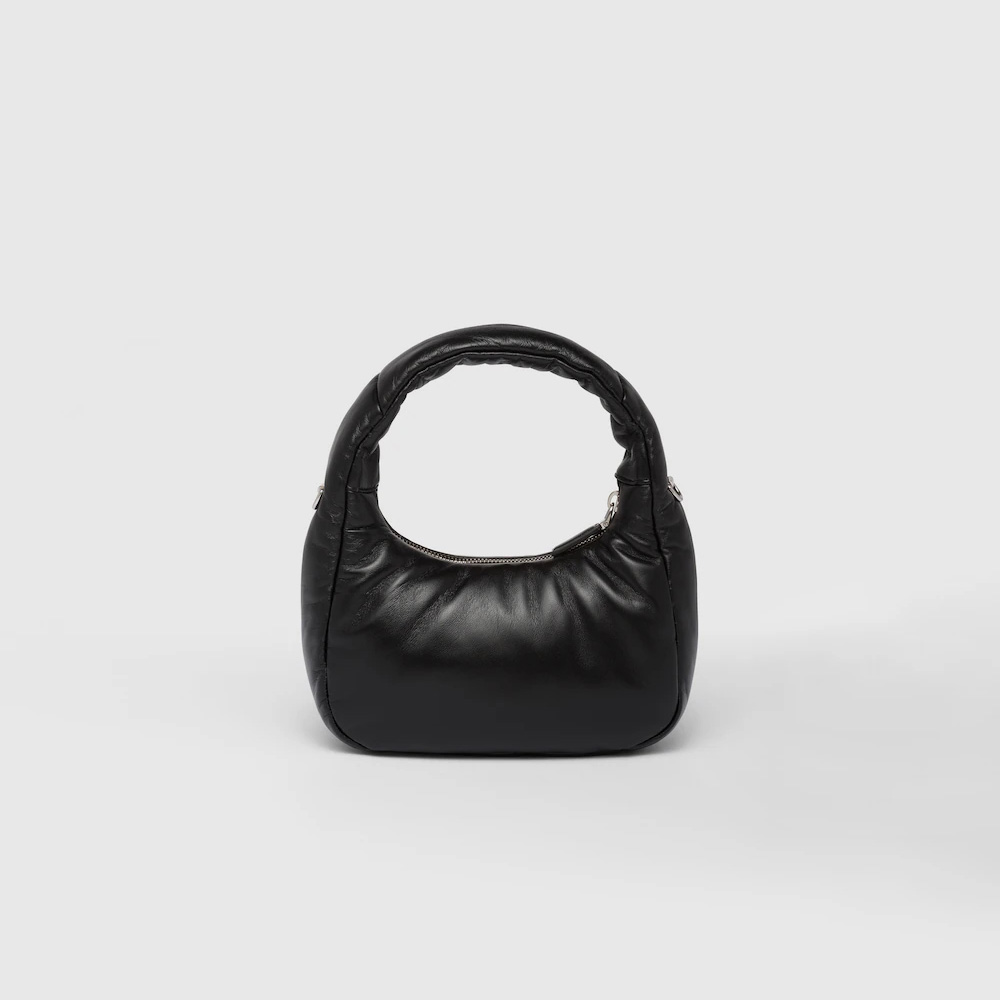 Soft padded nappa leather mini-bag