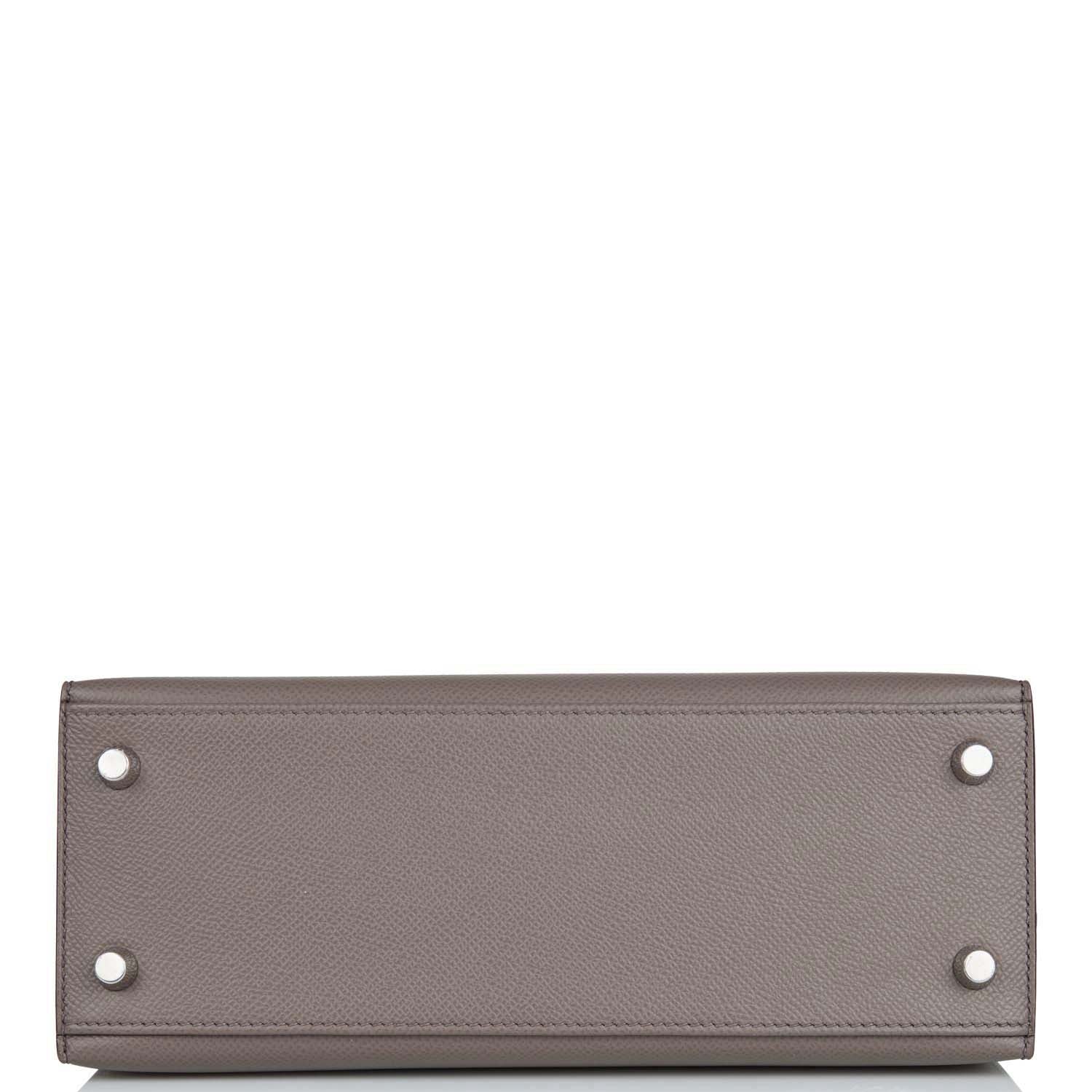 Kelly Sellier 25 Etain Epsom Palladium Hardware