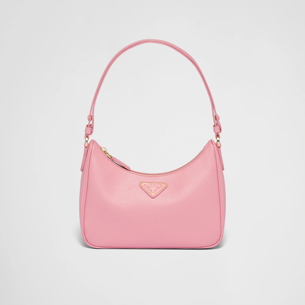 Re-Edition Saffiano leather mini bag