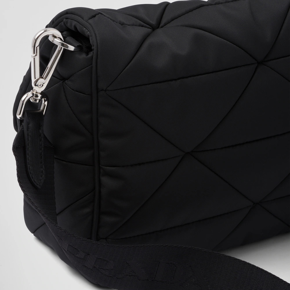 Padded Re-Nylon shoulder bag