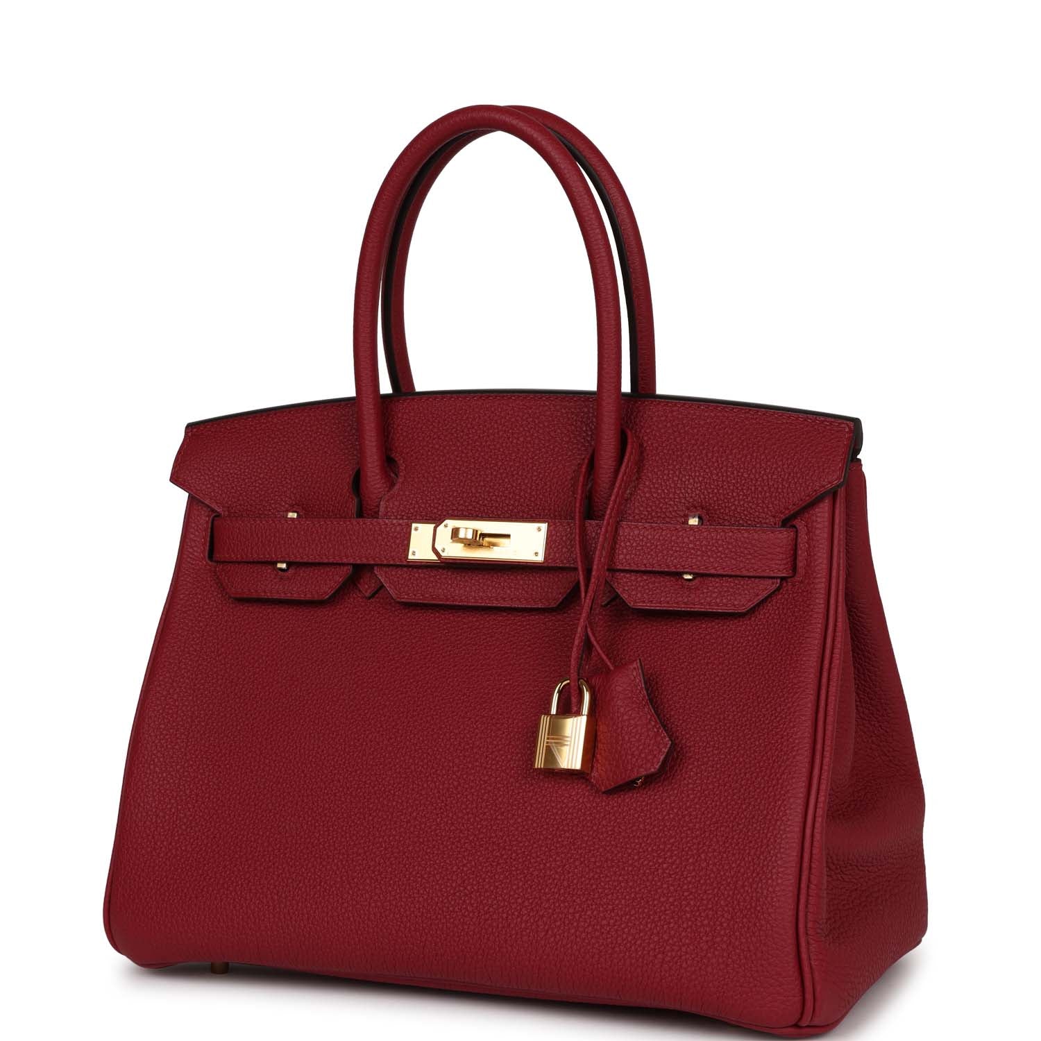 Birkin 30 Rouge Grenat Togo Gold Hardware