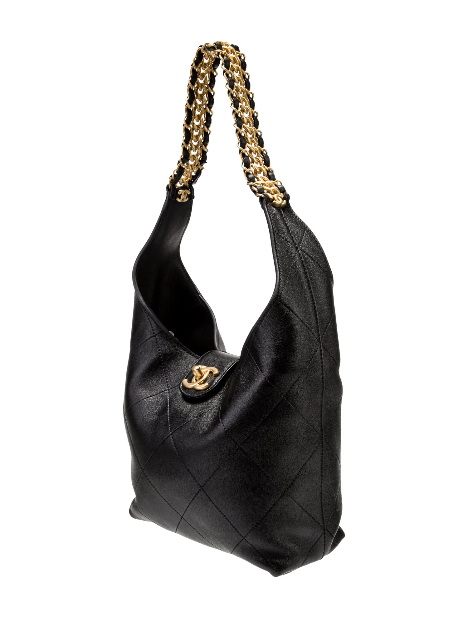 Chanel 2025 Quilted Chain Hobo