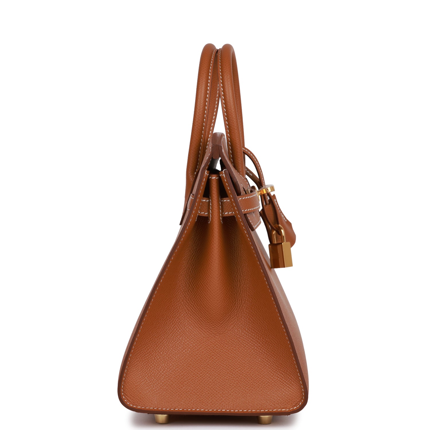 Birkin Sellier 25 Gold Epsom Gold Hardware