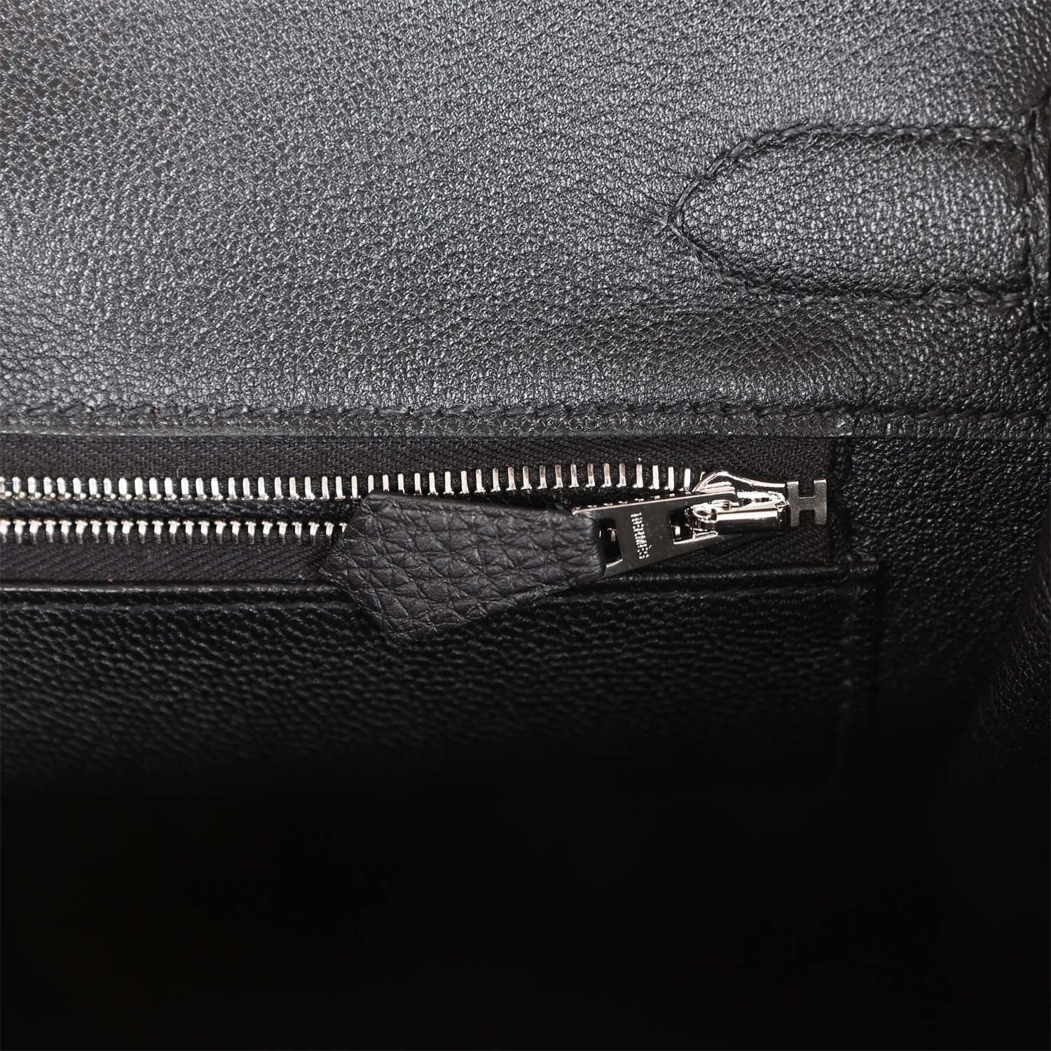 Birkin 30 Black Togo Palladium Hardware