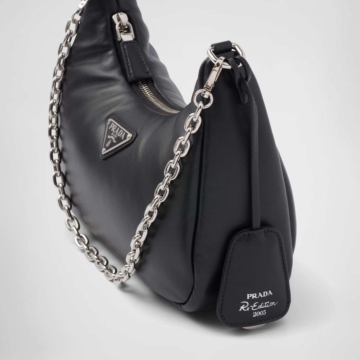 Padded nappa-leather  Re-Edition 2005 shoulder bag