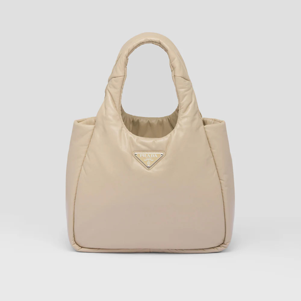 Medium padded  Soft nappa leather bag