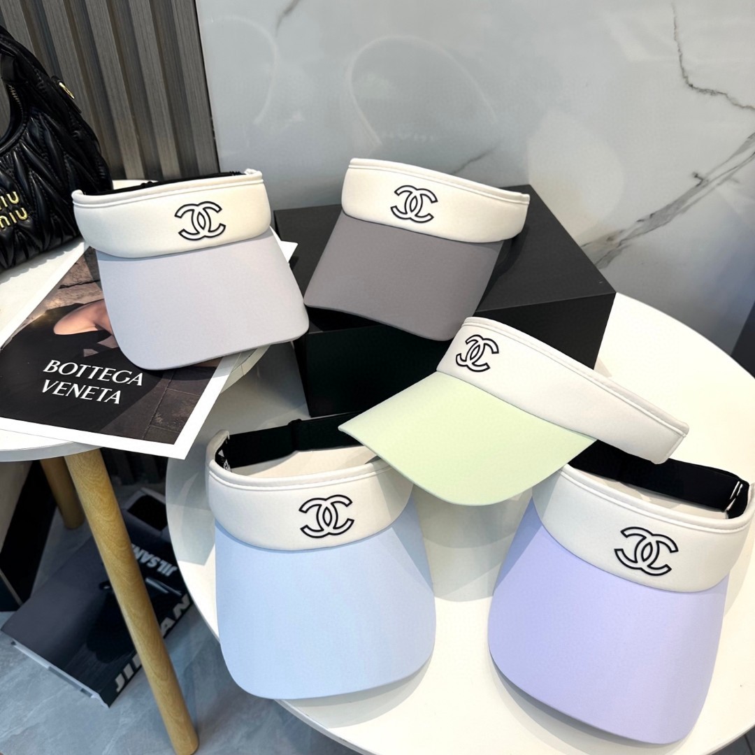 Chanel Sun Visor Hat