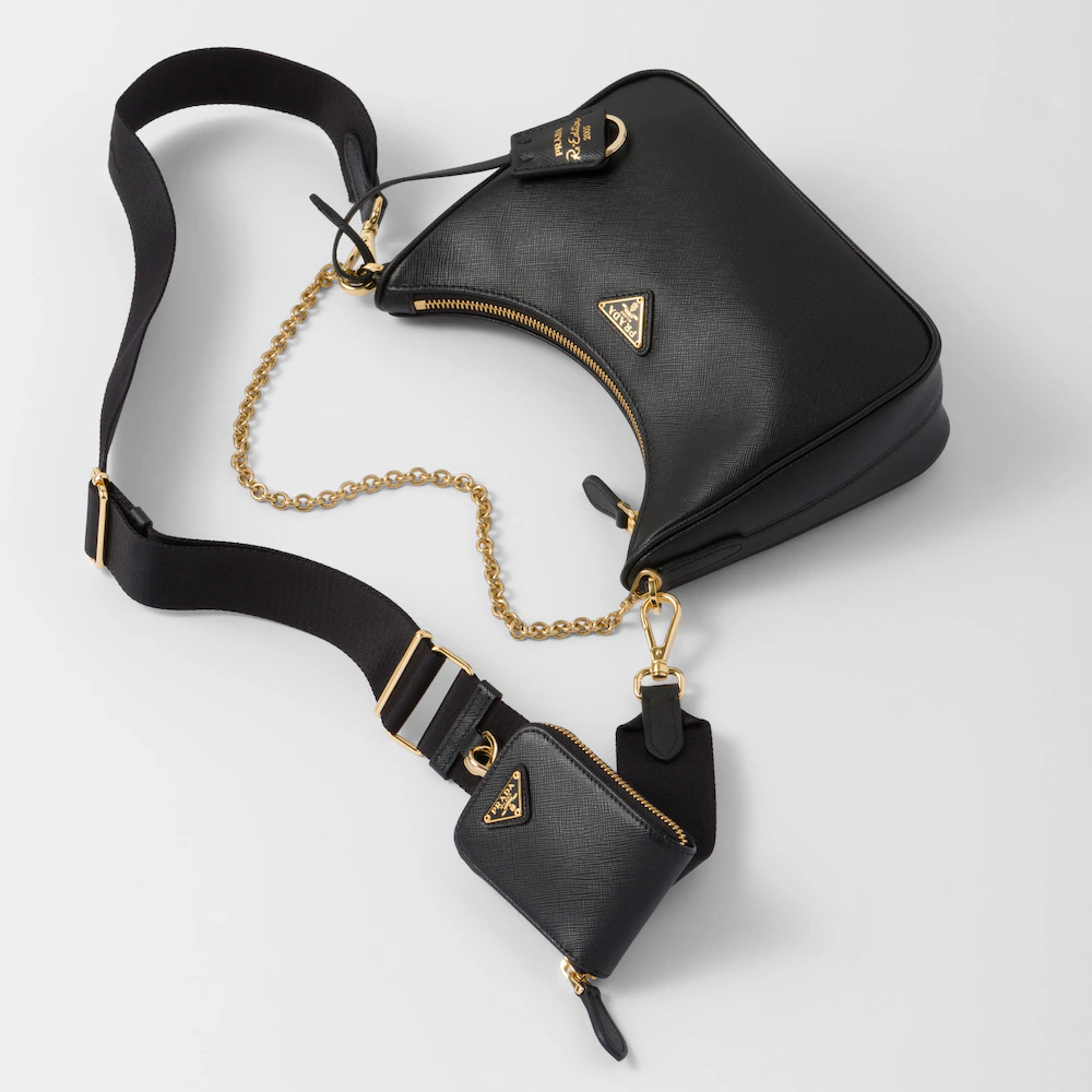 Re-Edition 2005 Saffiano leather bag