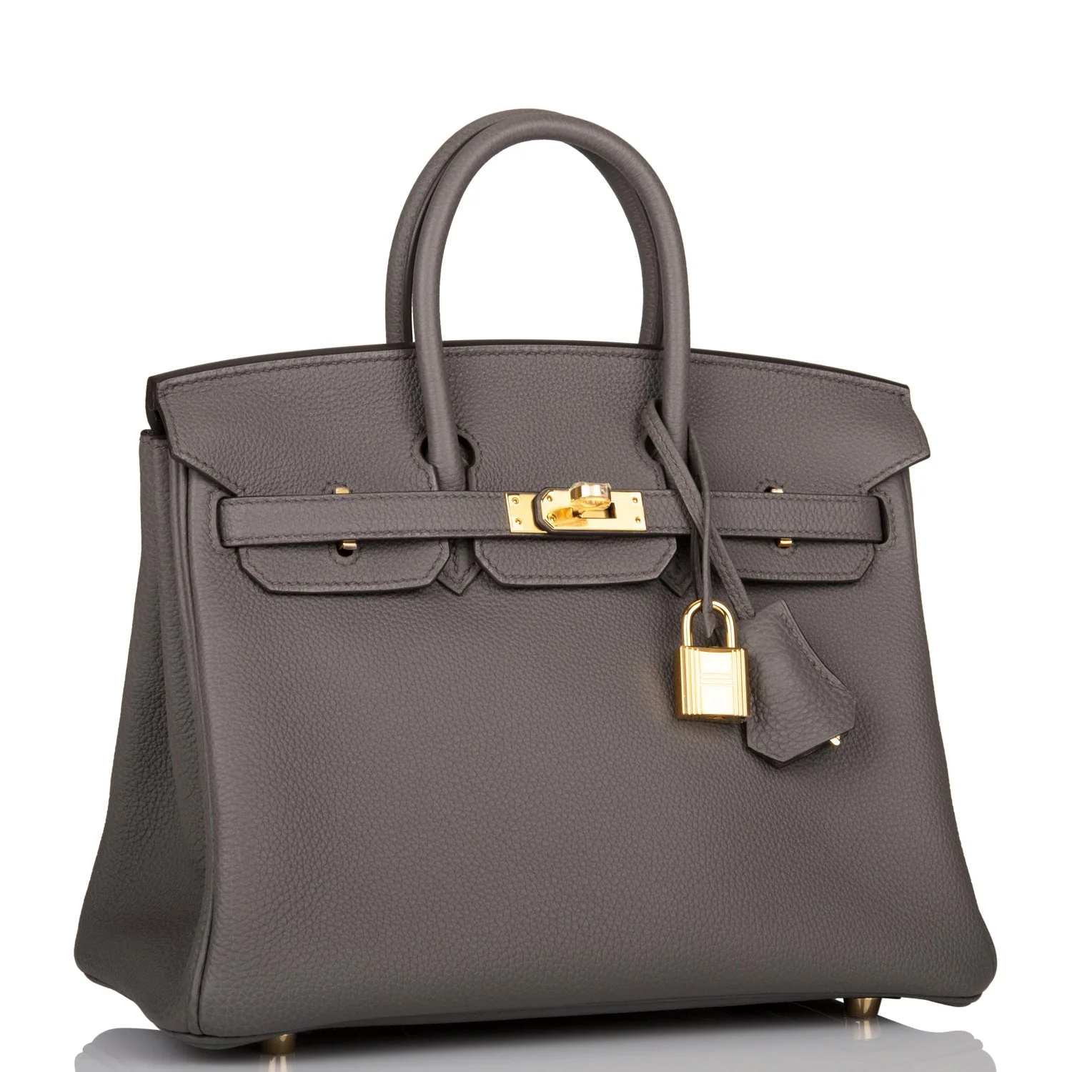Birkin 25 Etain Togo Gold Hardware