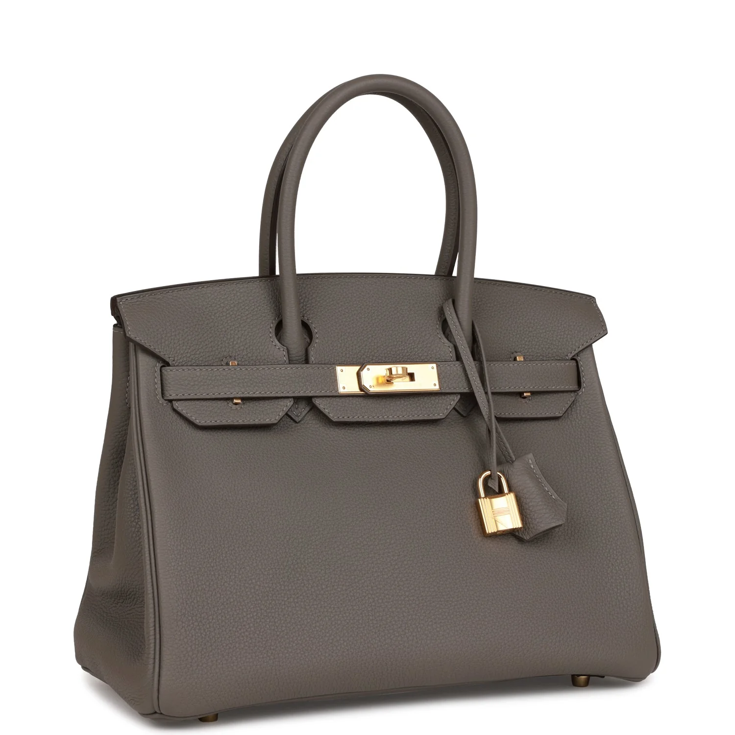 Birkin 30 Gris Meyer Togo Gold Hardware