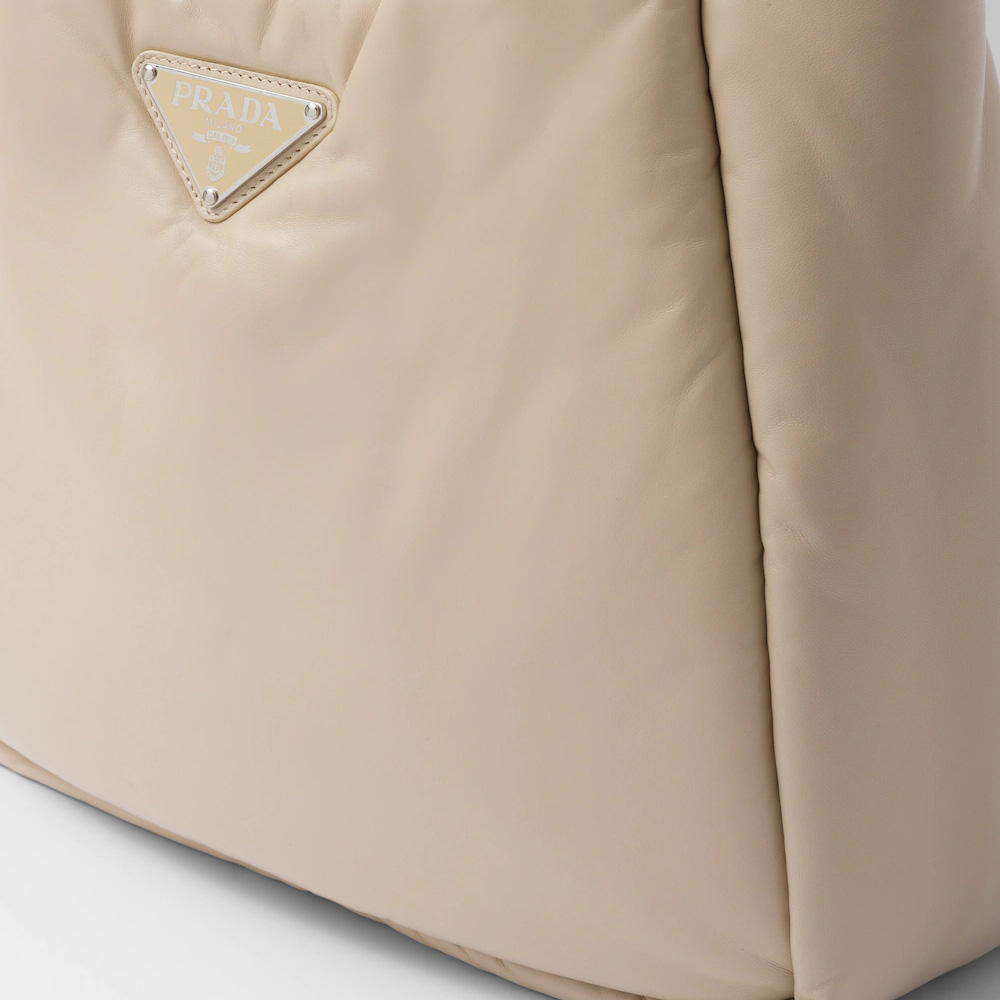 Medium padded  Soft nappa leather bag