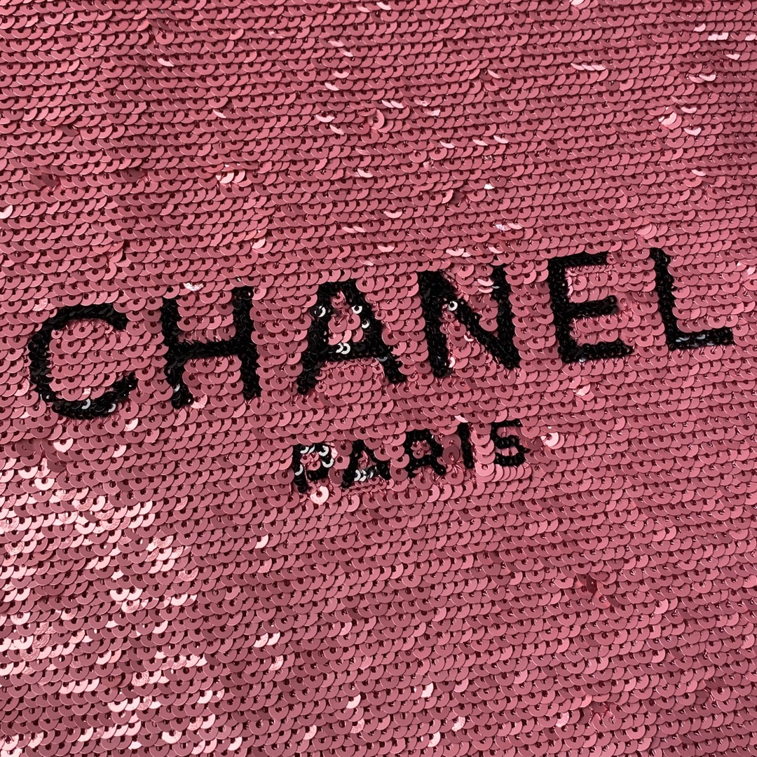 CHANEL Shopping Bag Pink- AS4856