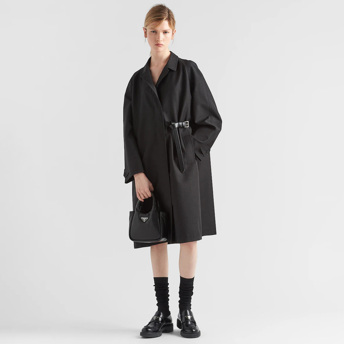 Small padded  Soft nappa-leather bag