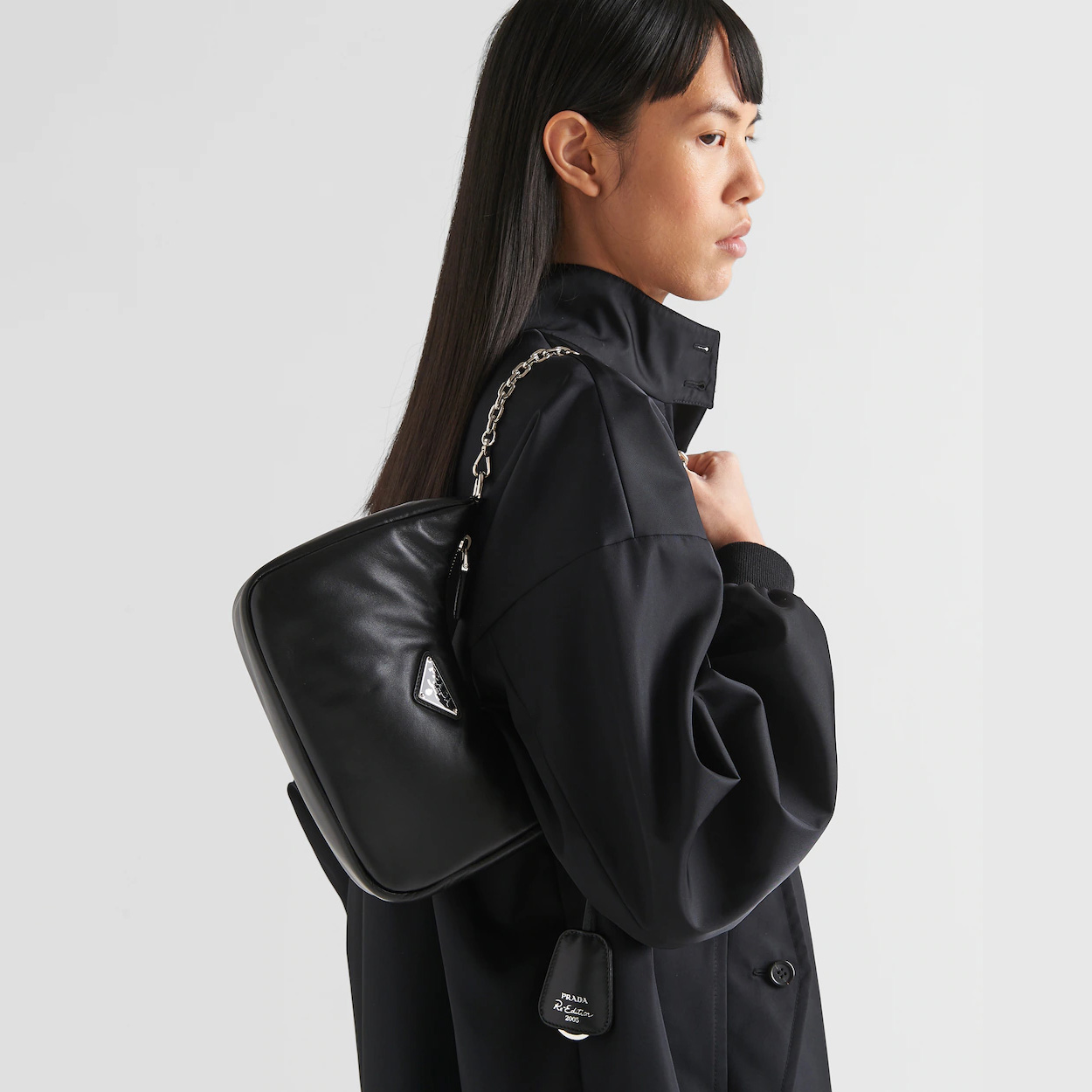 Padded nappa-leather  Re-Edition 2005 shoulder bag