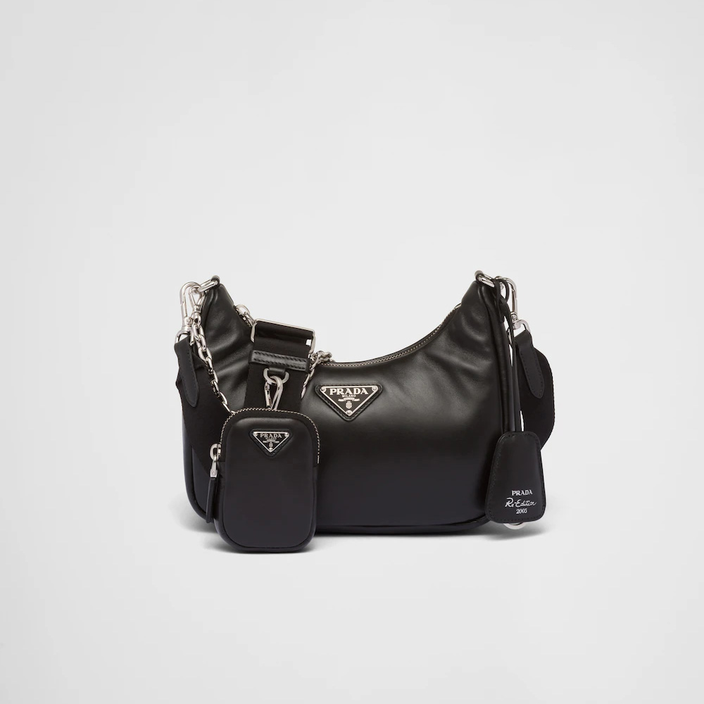 Padded nappa-leather  Re-Edition 2005 shoulder bag