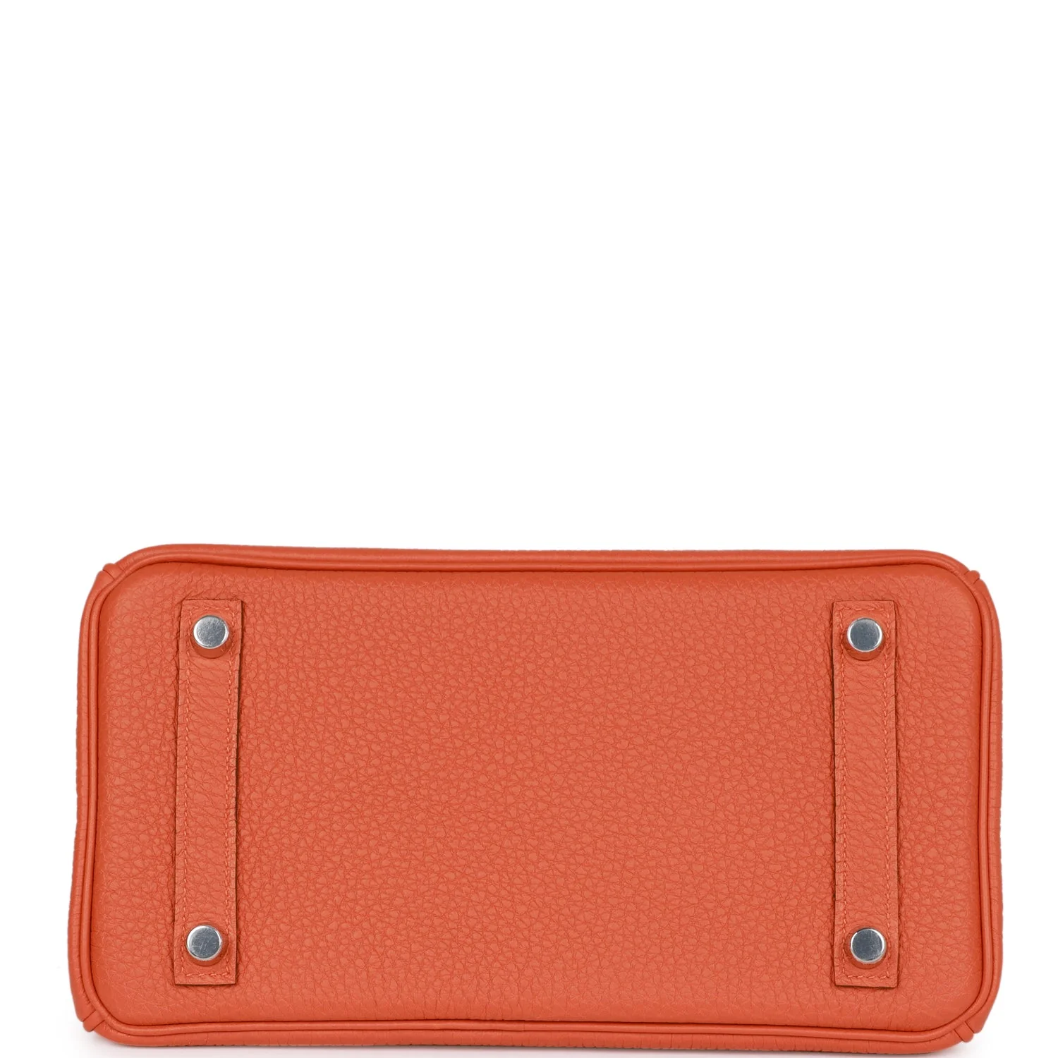 Birkin 25 Orange Togo Palladium Hardware
