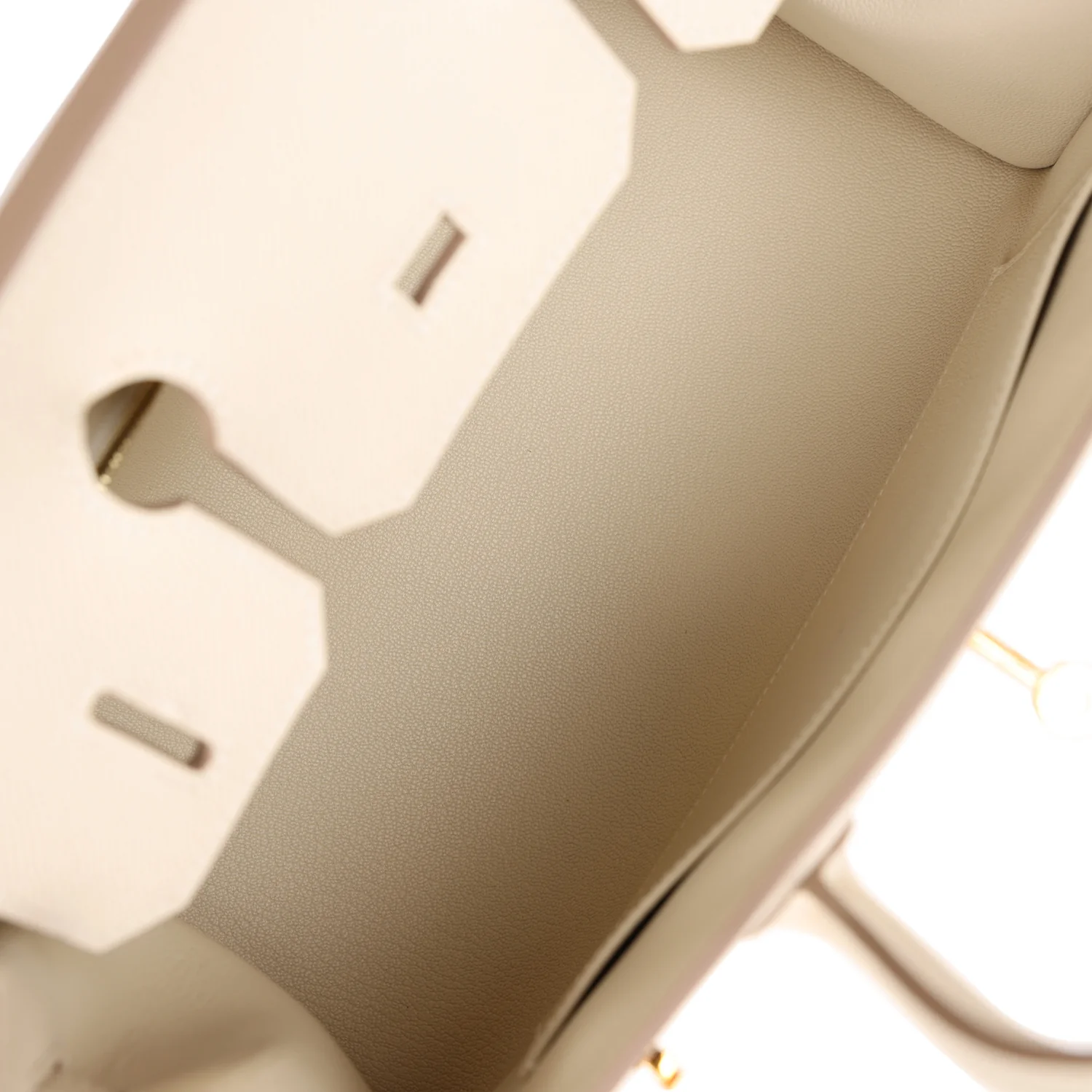 Birkin Sellier 30 Craie Epsom Gold Hardware