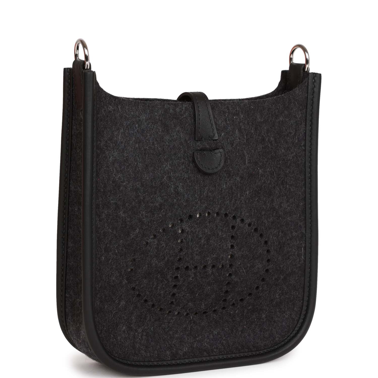 Evelyne TPM Graphite Feutre and Black Swift Palladium Hardware