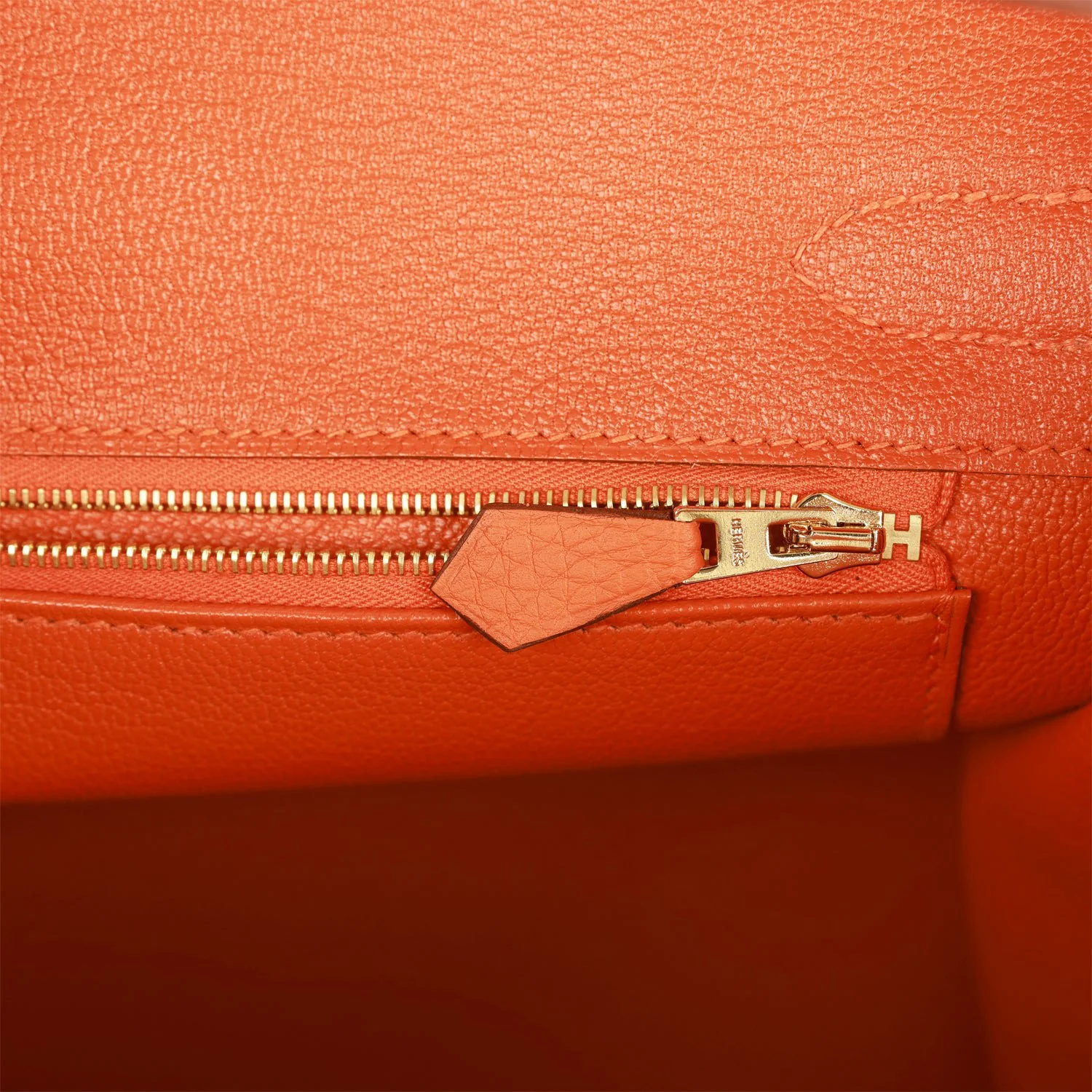 Birkin 30 Orange Clemence Gold Hardware