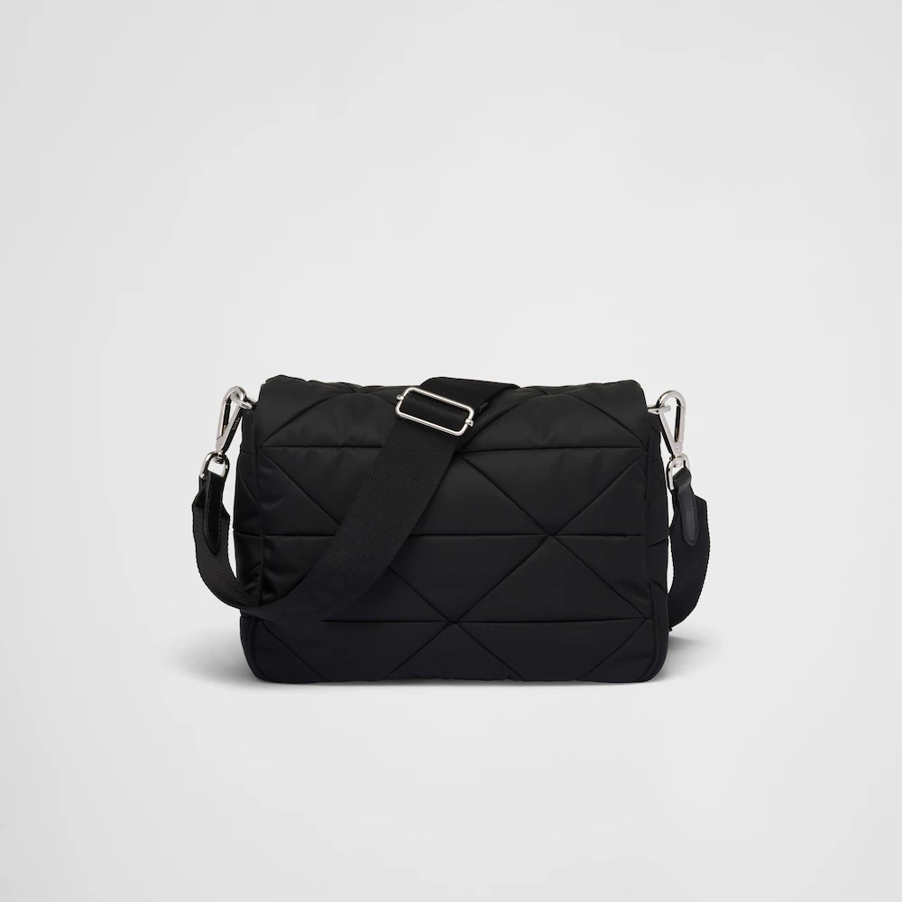 Padded Re-Nylon shoulder bag