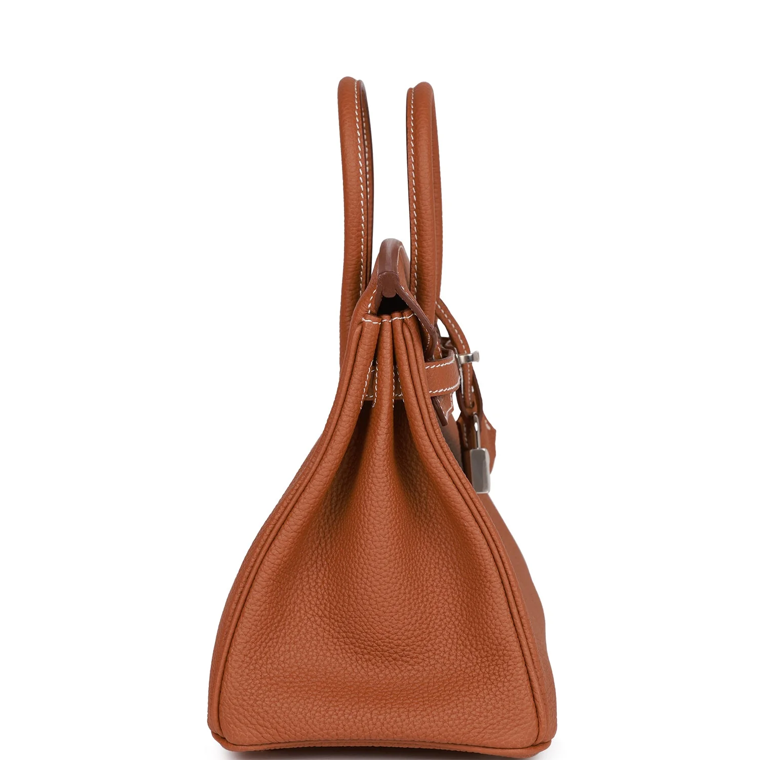 Birkin 25 Gold Togo Palladium Hardware