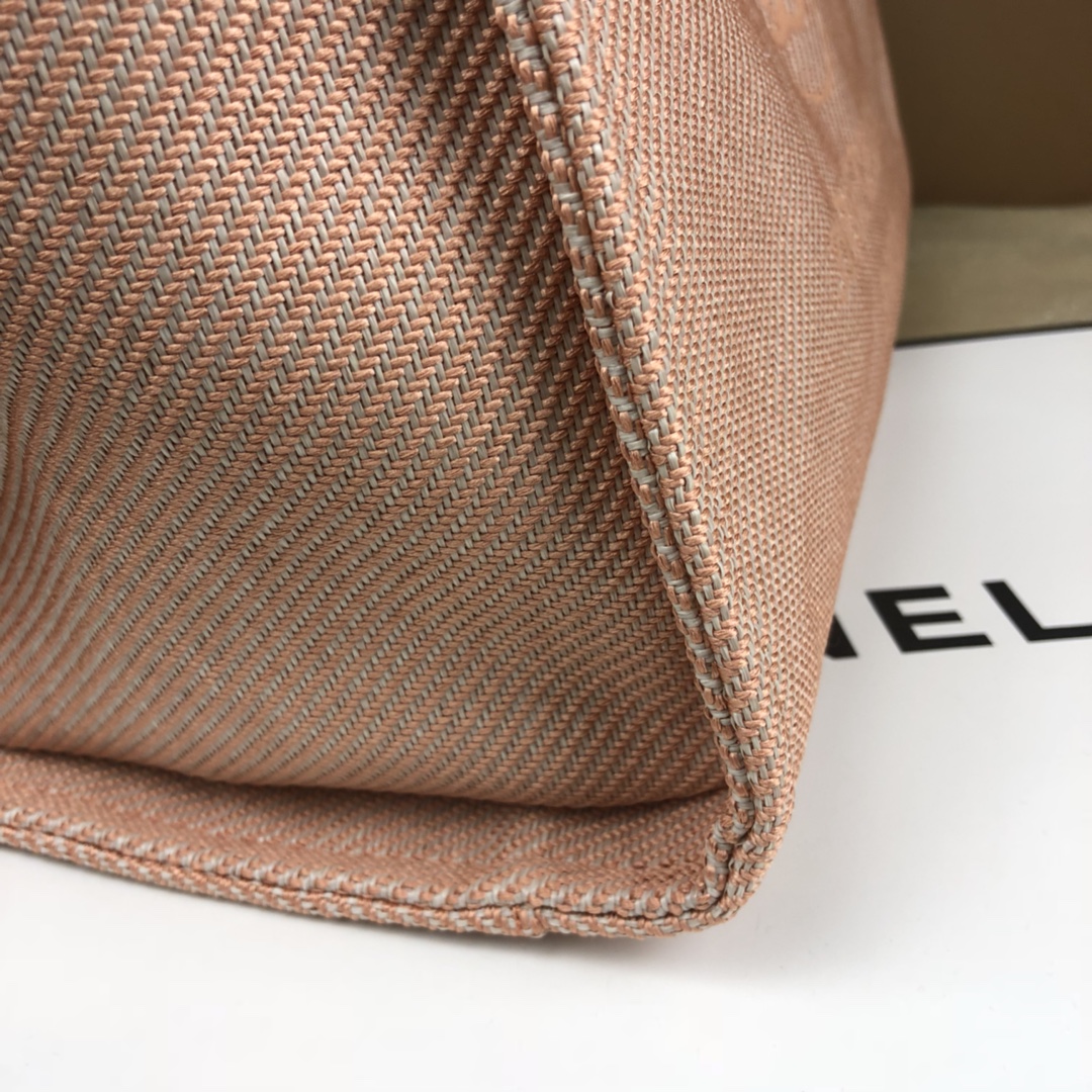 CHANEL Medium Tote Khaki1- A66941