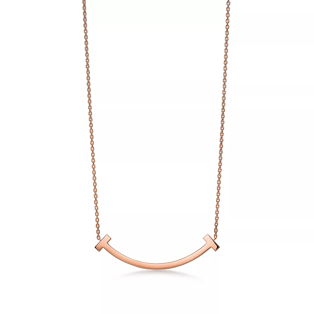 Smile Medium Pendant in Rose Gold