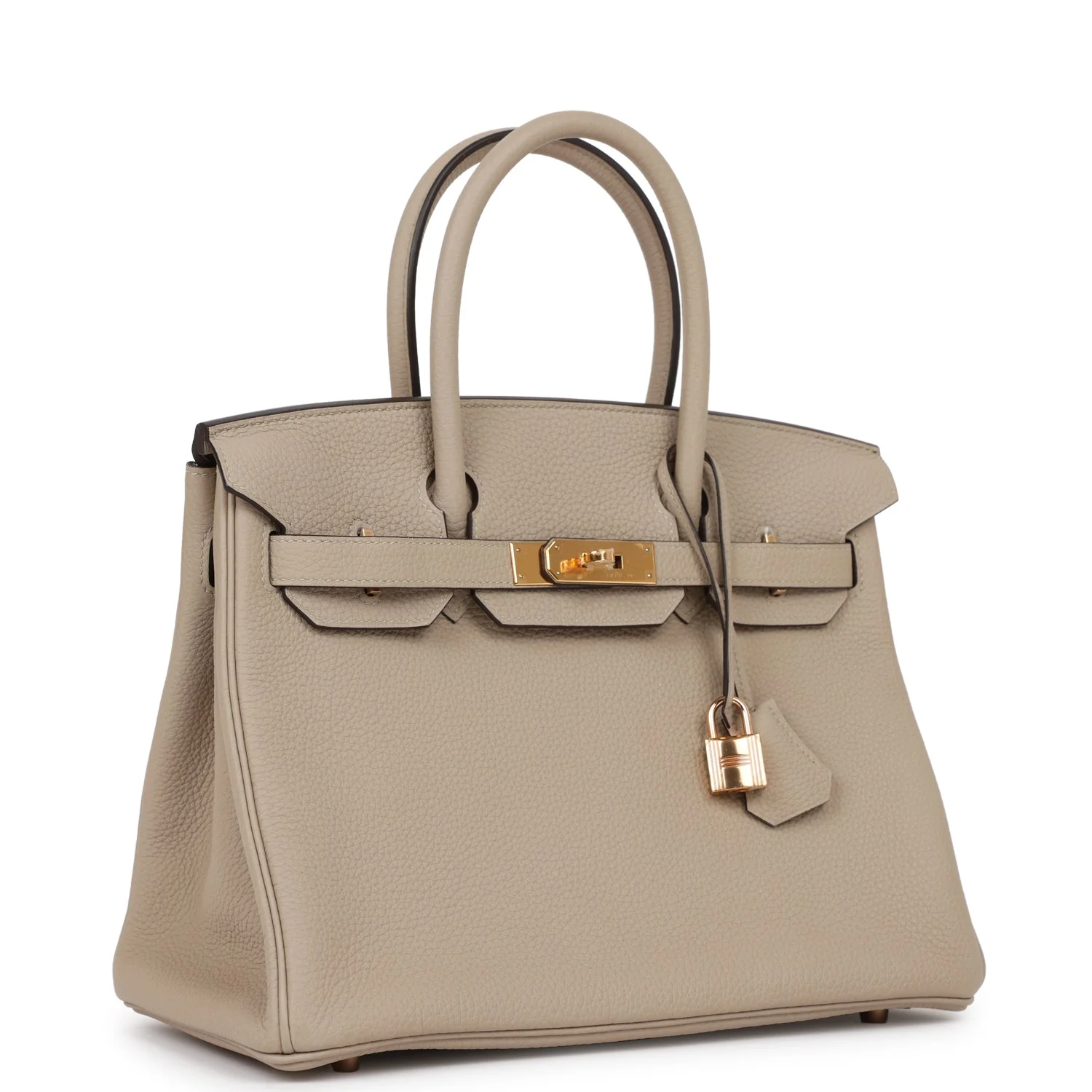 Birkin 30 Gris Tourterelle Togo Rose Gold Hardware