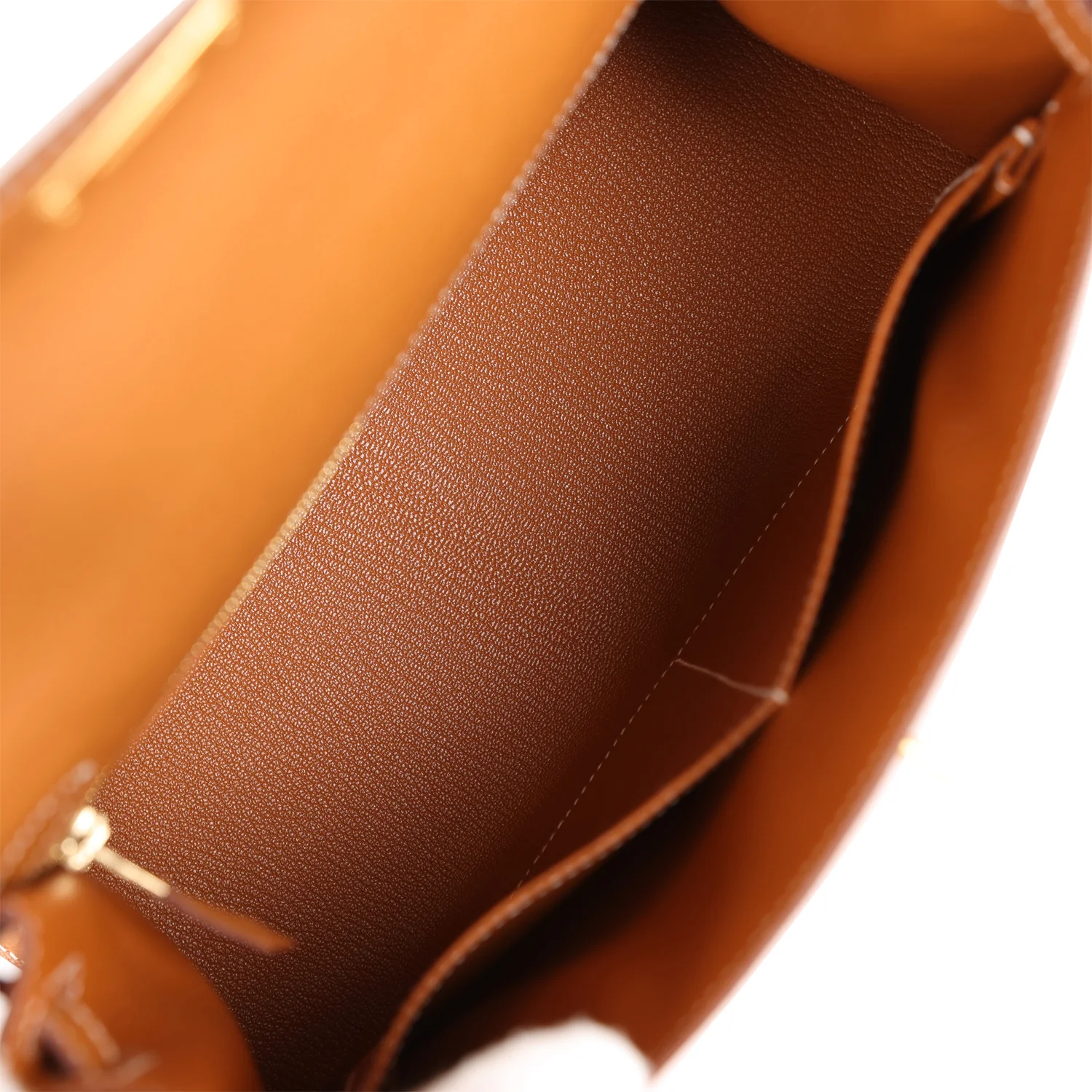 Kelly Sellier 28 Gold Epsom Gold Hardware