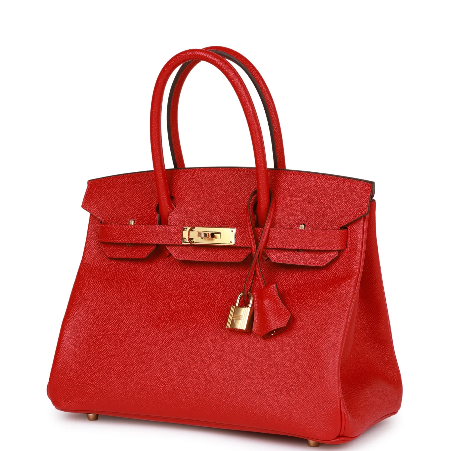 Birkin 30 Rouge Casaque Epsom Gold Hardware