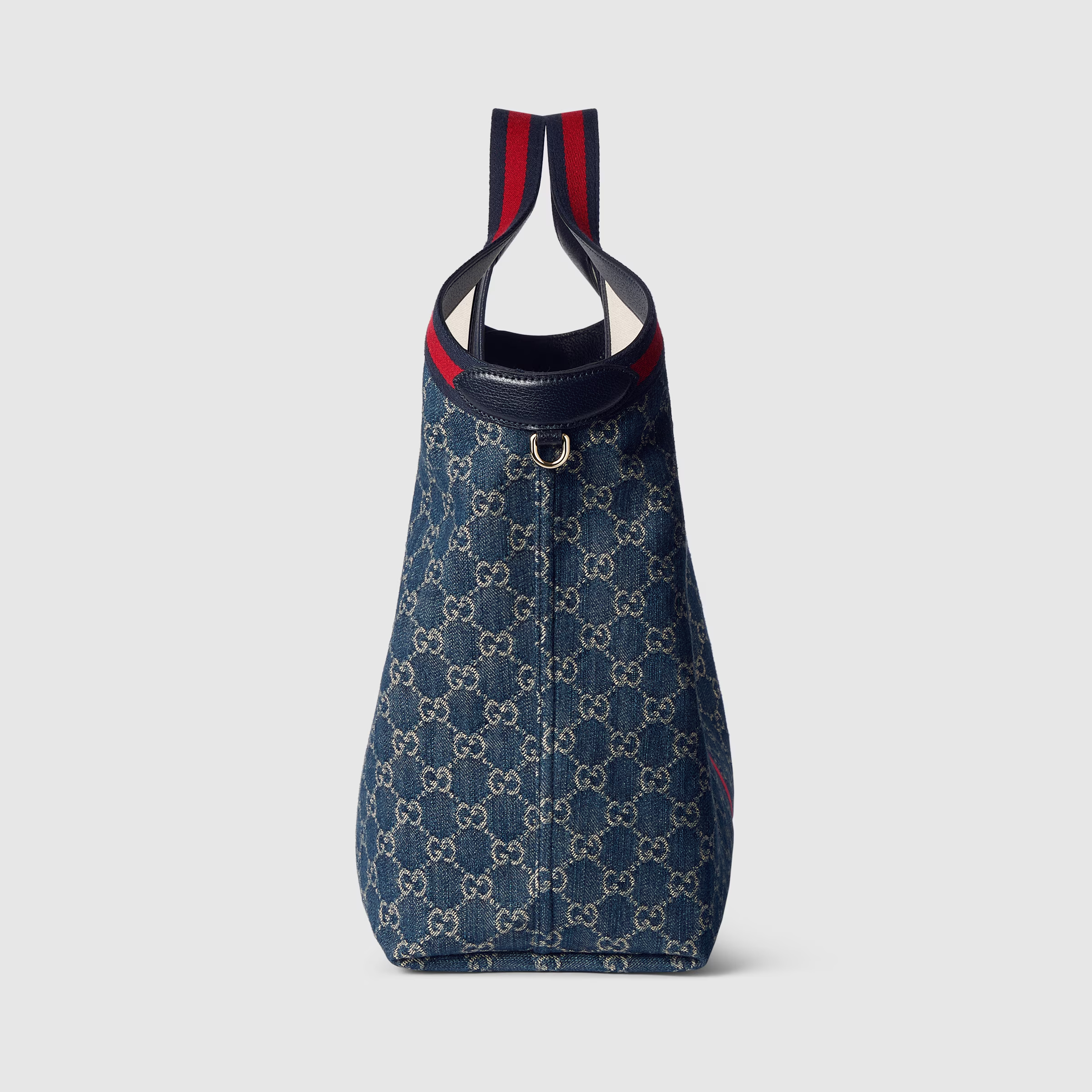 Gucci Giglio Large Tote Bag Blue