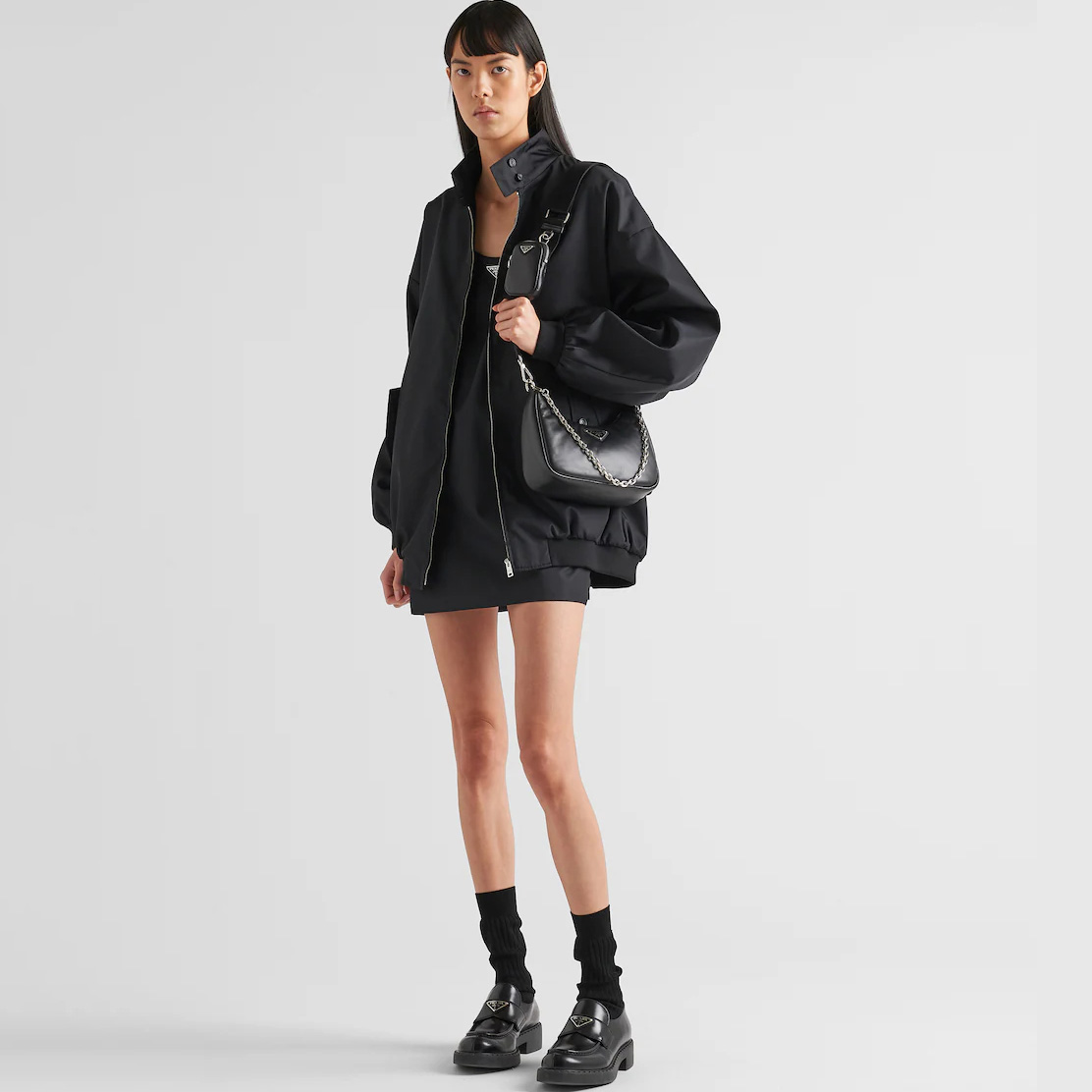 Padded nappa-leather  Re-Edition 2005 shoulder bag