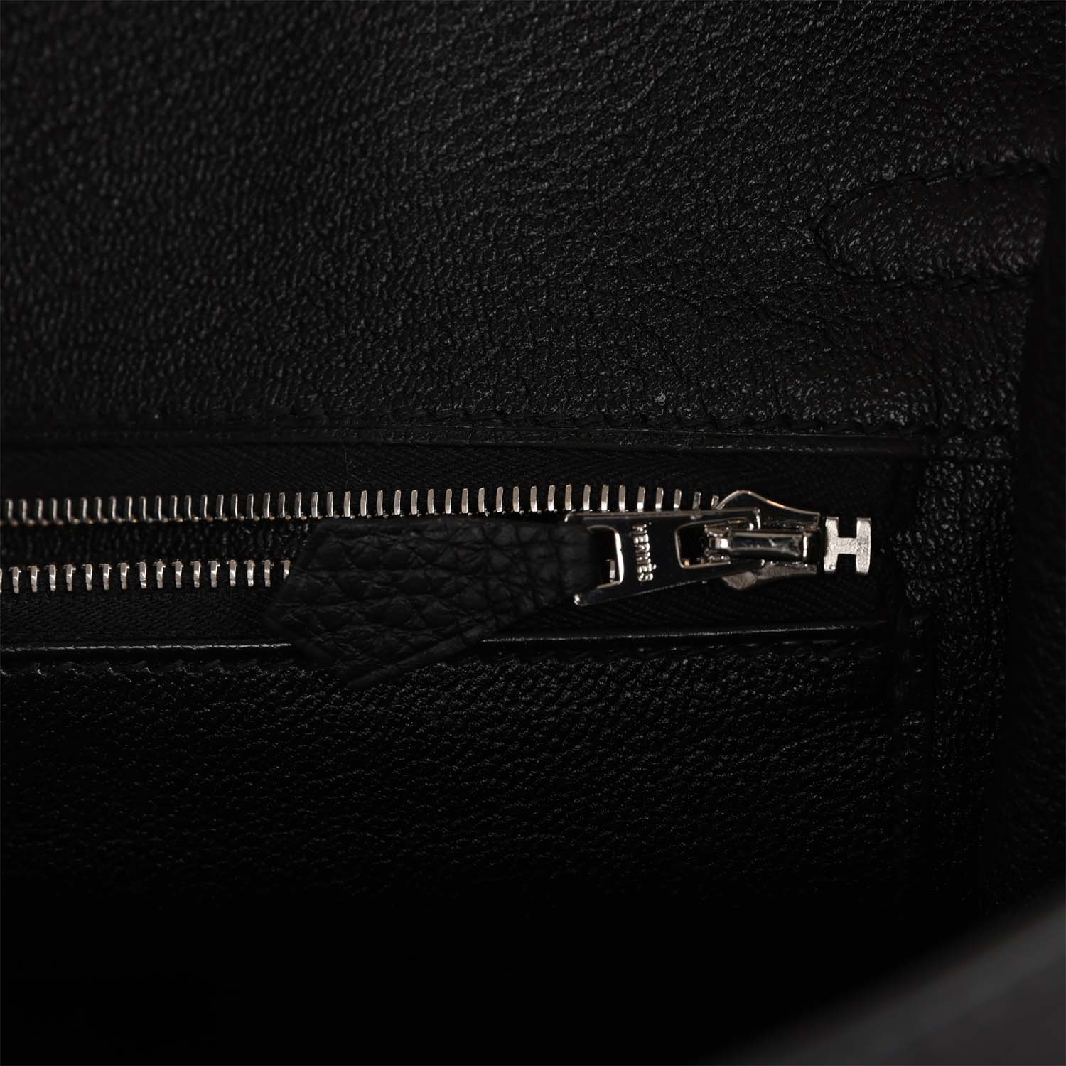 Birkin 25 Black Togo Palladium Hardware