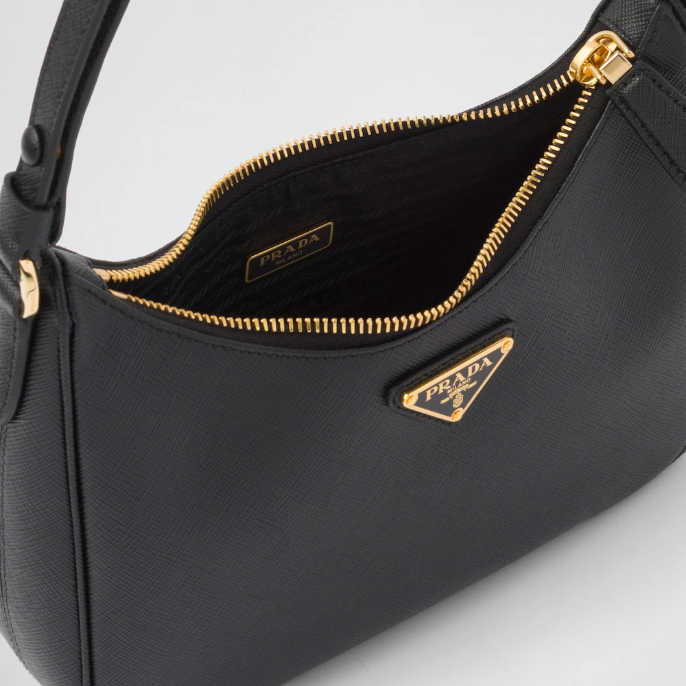 Re-Edition Saffiano leather mini bag