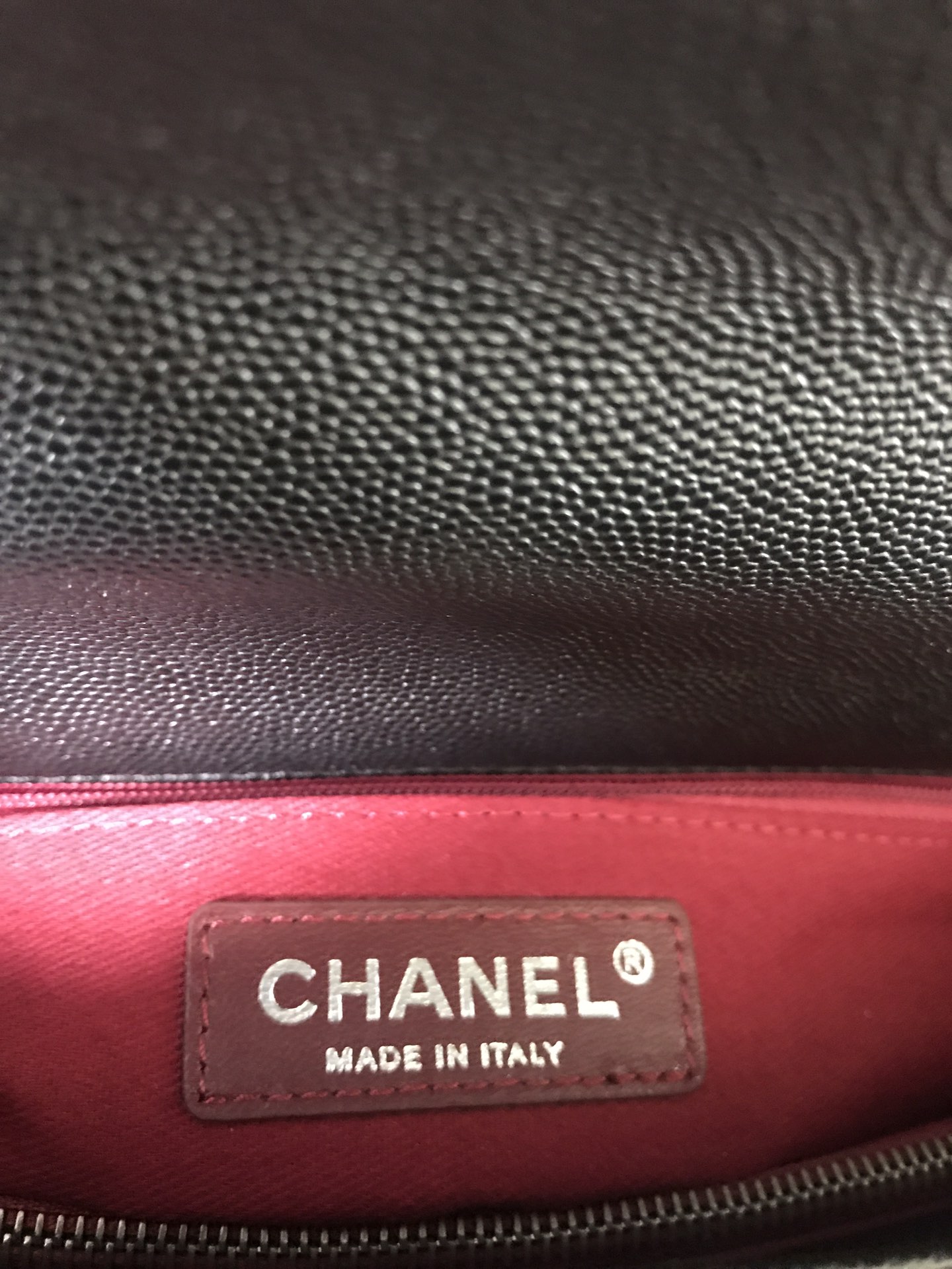 CHANEL Large Flap Bag With Top Handle ﻿Black-A92991