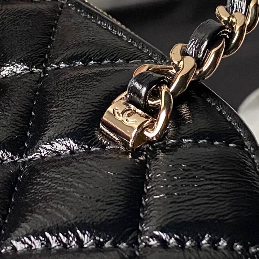 CHANEL Small Tote Black-AS5130