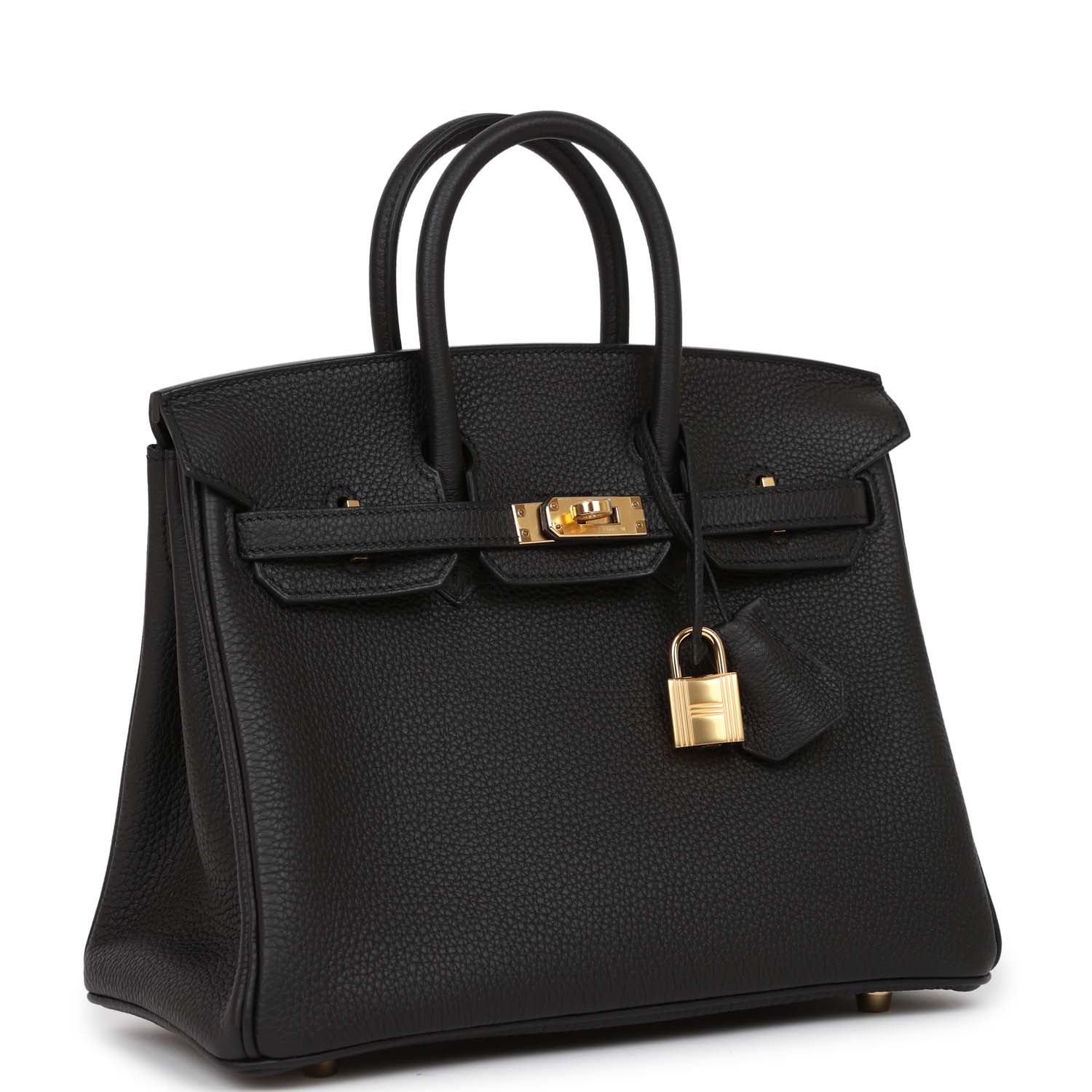 Birkin 25 Black Togo Gold Hardware
