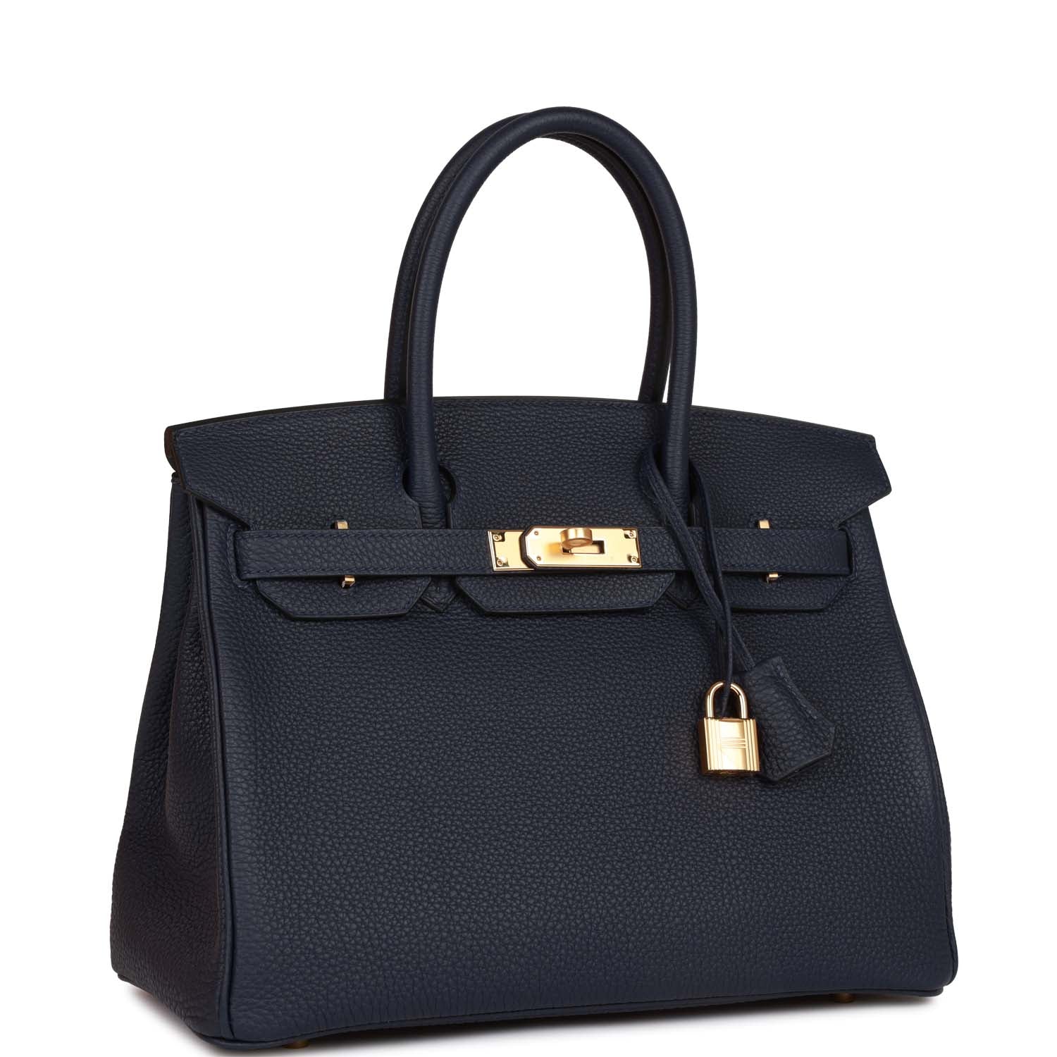 Birkin 30 Bleu Nuit Togo Gold Hardware