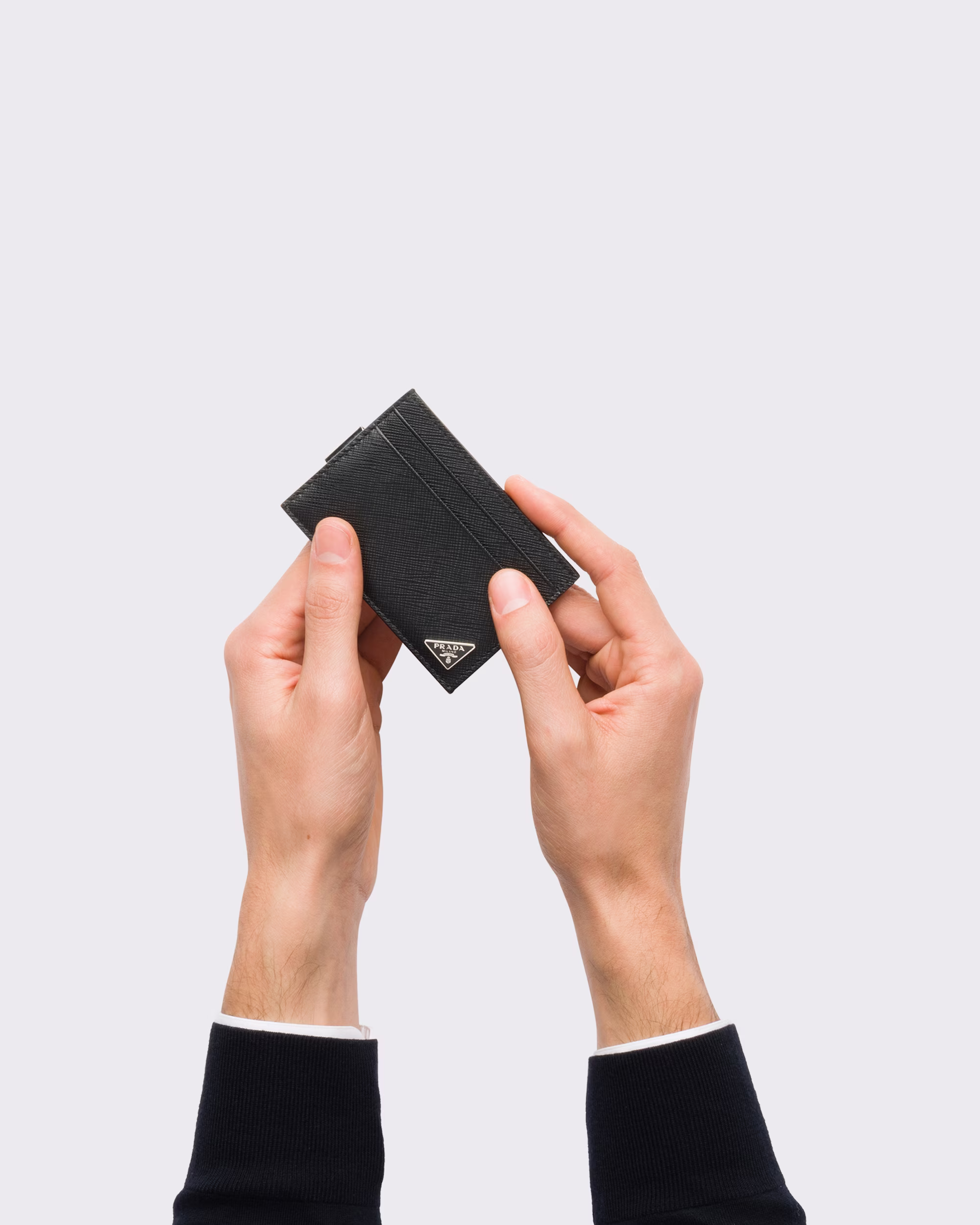 Saffiano Leather Card Holder