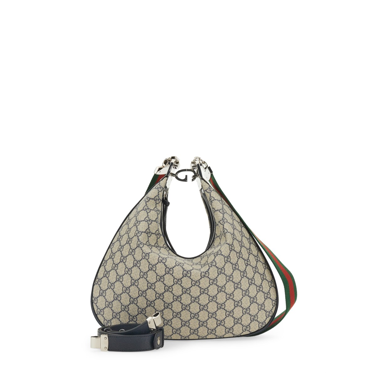 Attache Large Shoulder Bag Navy 702823