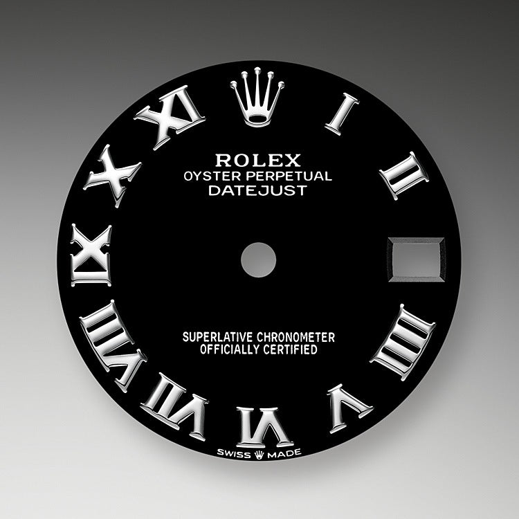 Datejust 31, Oystersteel, 18kt White Gold and diamonds, Ref# 278384RBR-0001