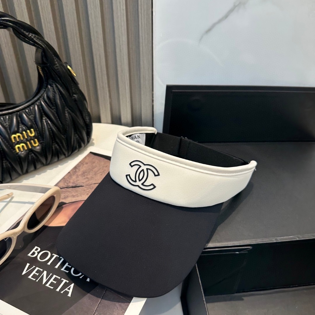 Chanel Sun Visor Hat