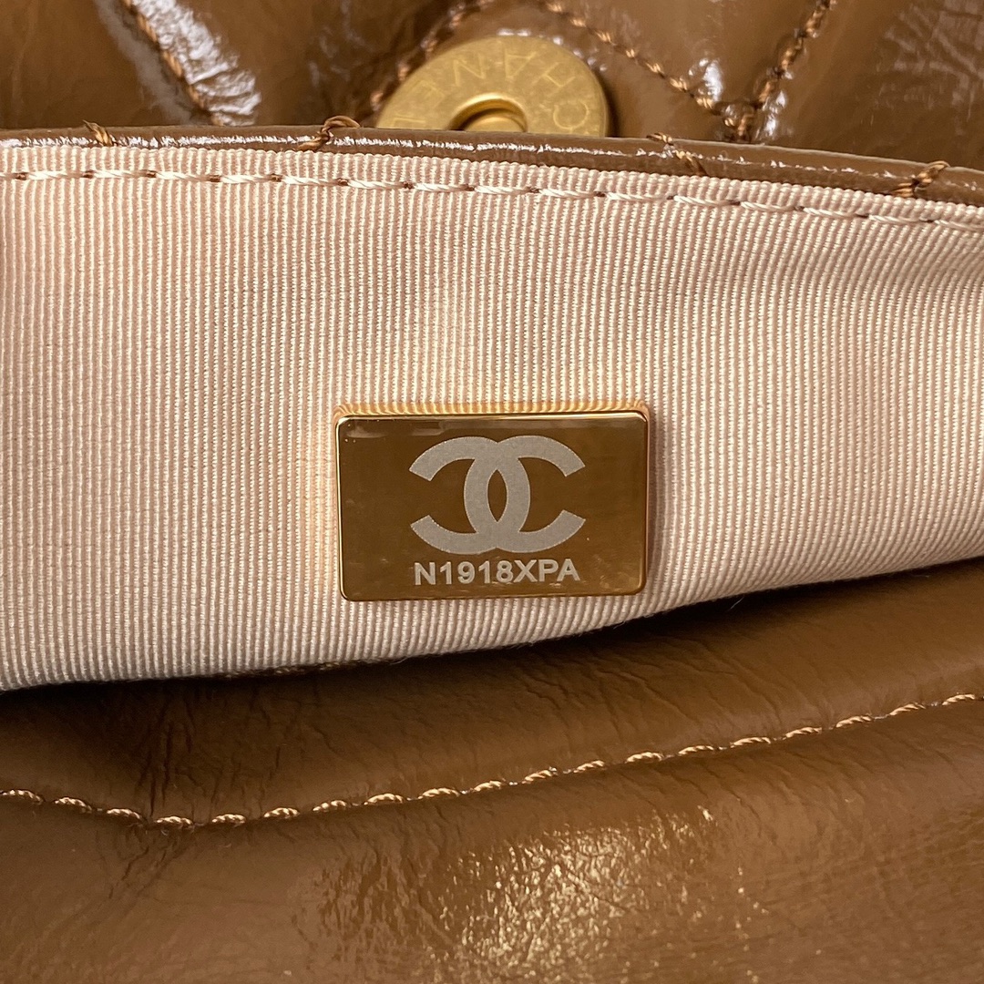 CHANEL Hobo Handbag Chocolates-AS4322